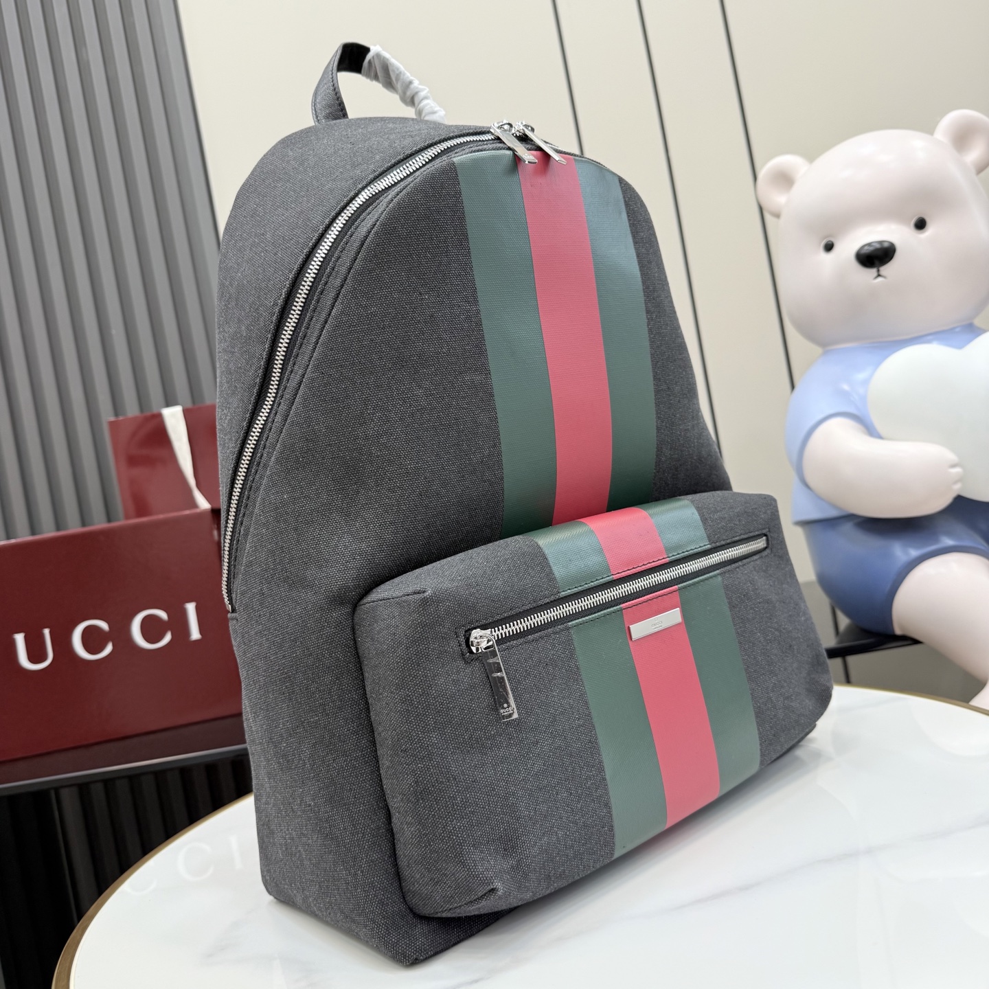 Cheap New Arrivals Gucci High quality Backpacks in 218338, $160 USD- [IB218338] - Replica Gucci AAA+++ quality Backpack