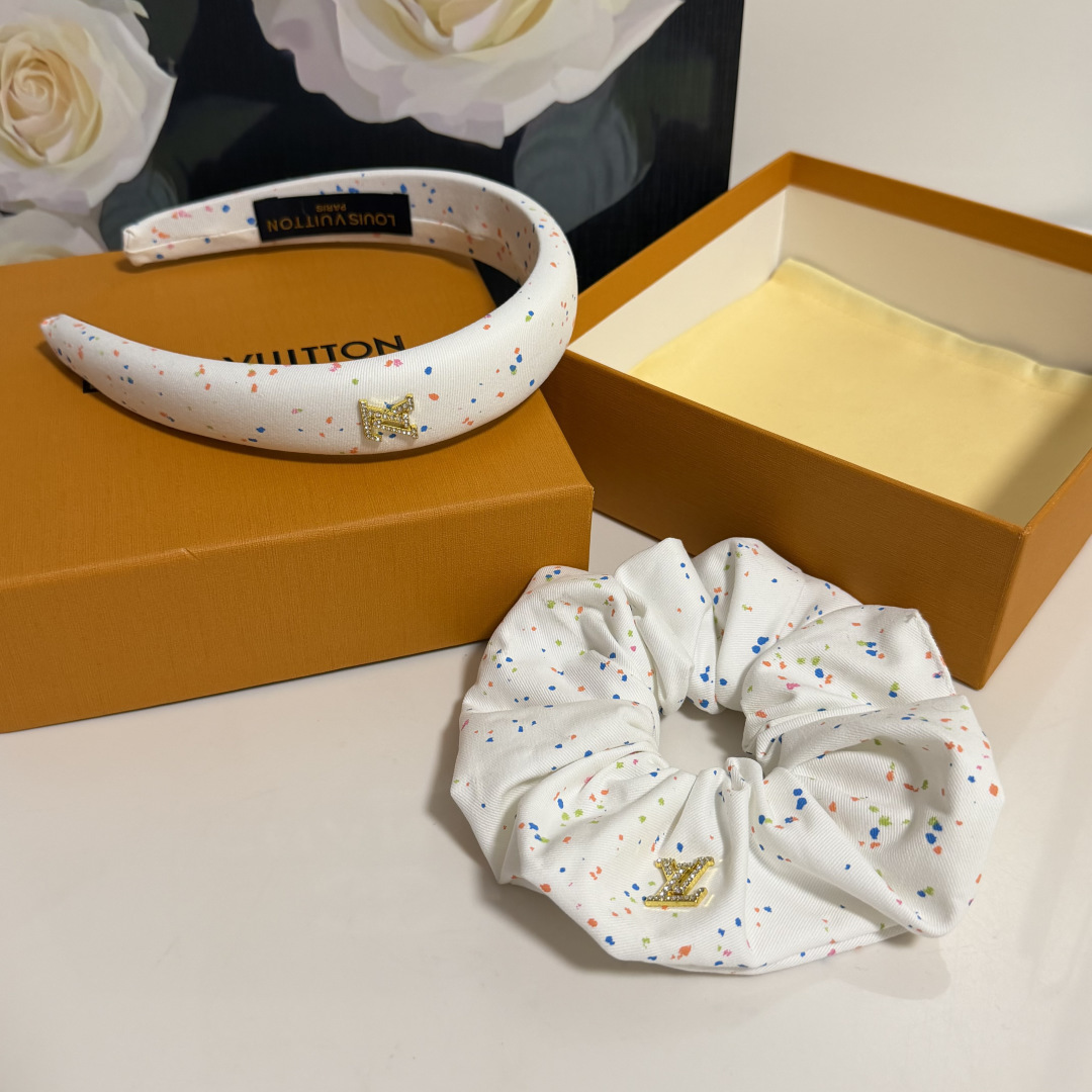 Cheap New Arrivals Louis Vuitton Hair Bands For Women in 218348, $45 USD- [IB218348] - Replica LV Bands