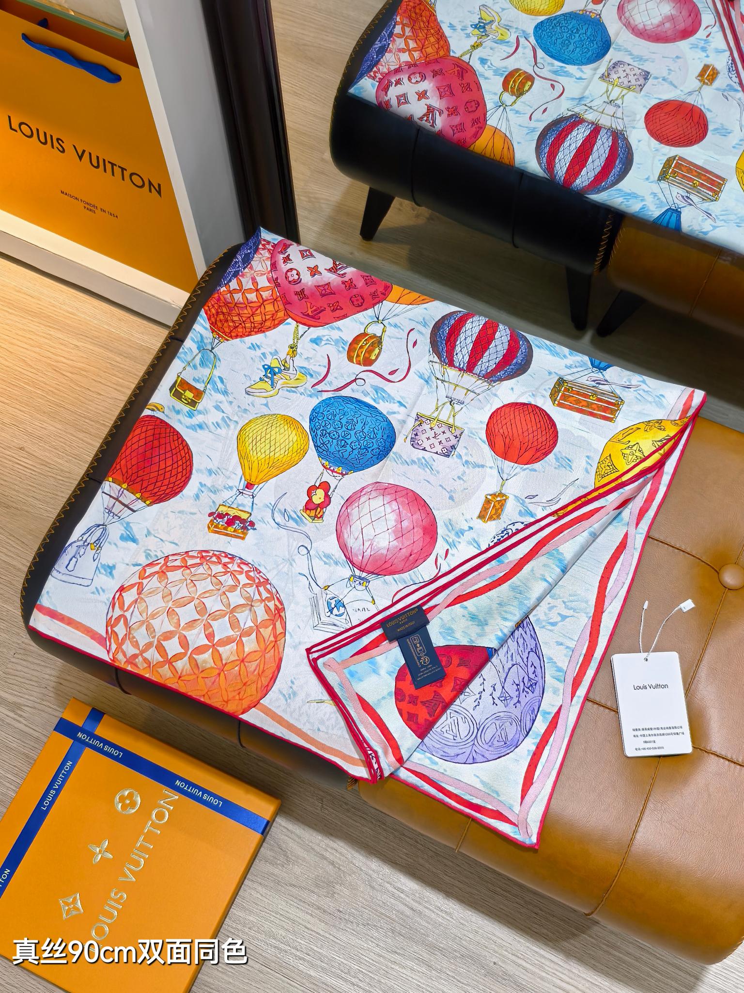Cheap Louis Vuitton Lightweight Scarf in 218364, $55 USD- [IB218364] - Replica Louis Vuitton Lightweight Scarf
