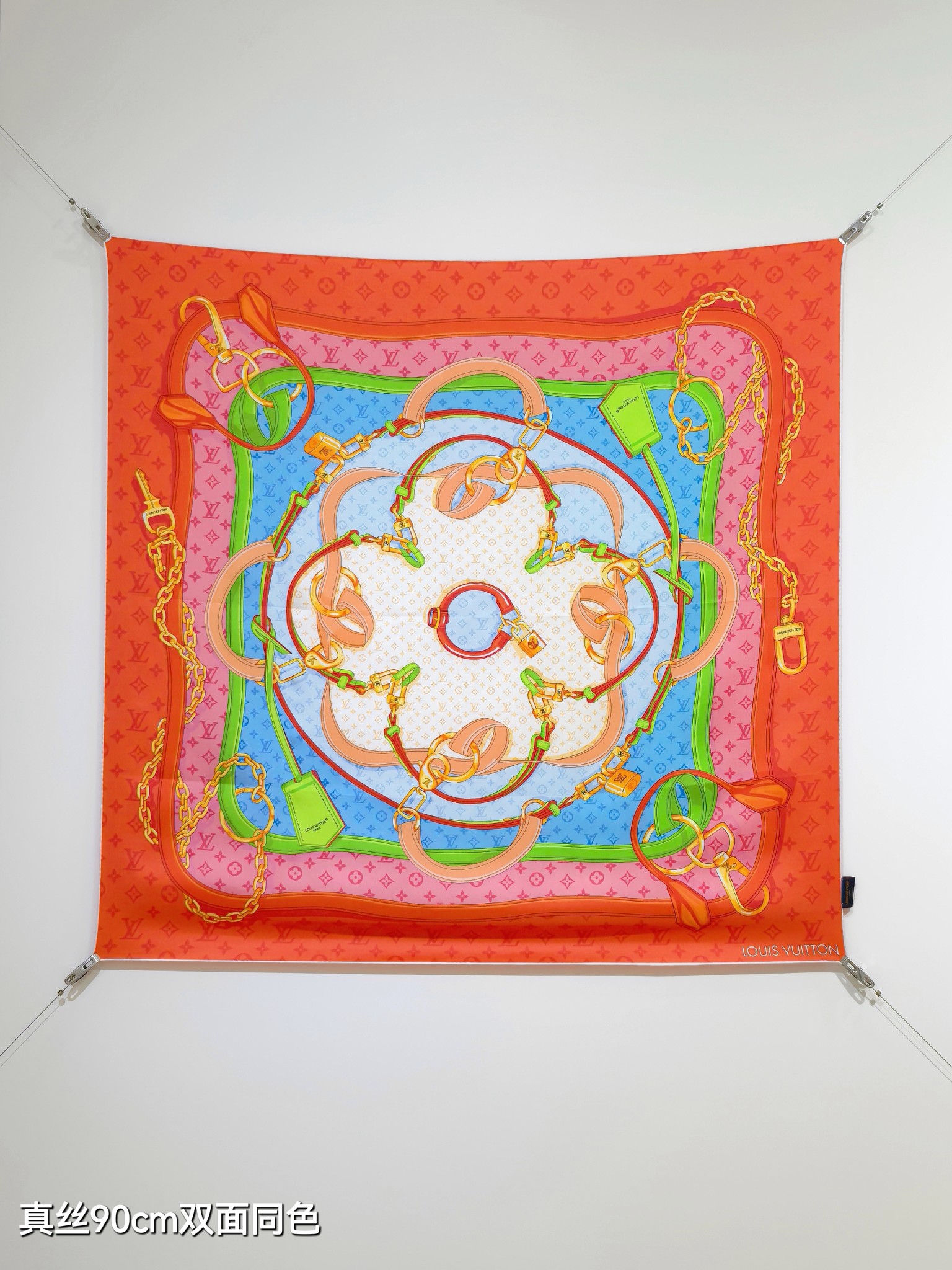 Cheap Louis Vuitton Lightweight Scarf in 218379, $55 USD- [IB218379] - Replica Louis Vuitton Lightweight Scarf