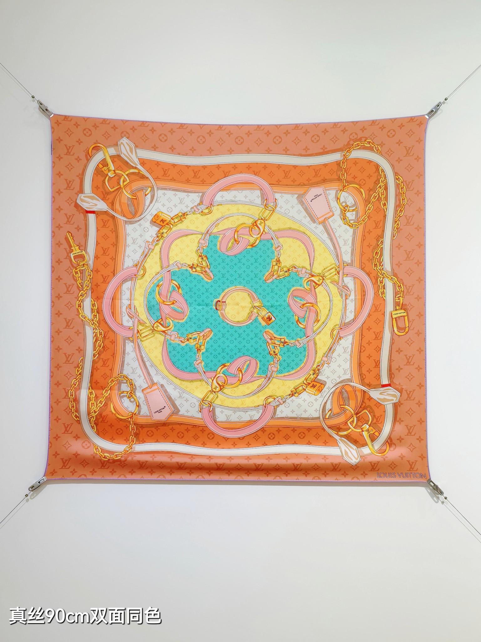 Cheap Louis Vuitton Lightweight Scarf in 218380, $55 USD- [IB218380] - Replica Louis Vuitton Lightweight Scarf