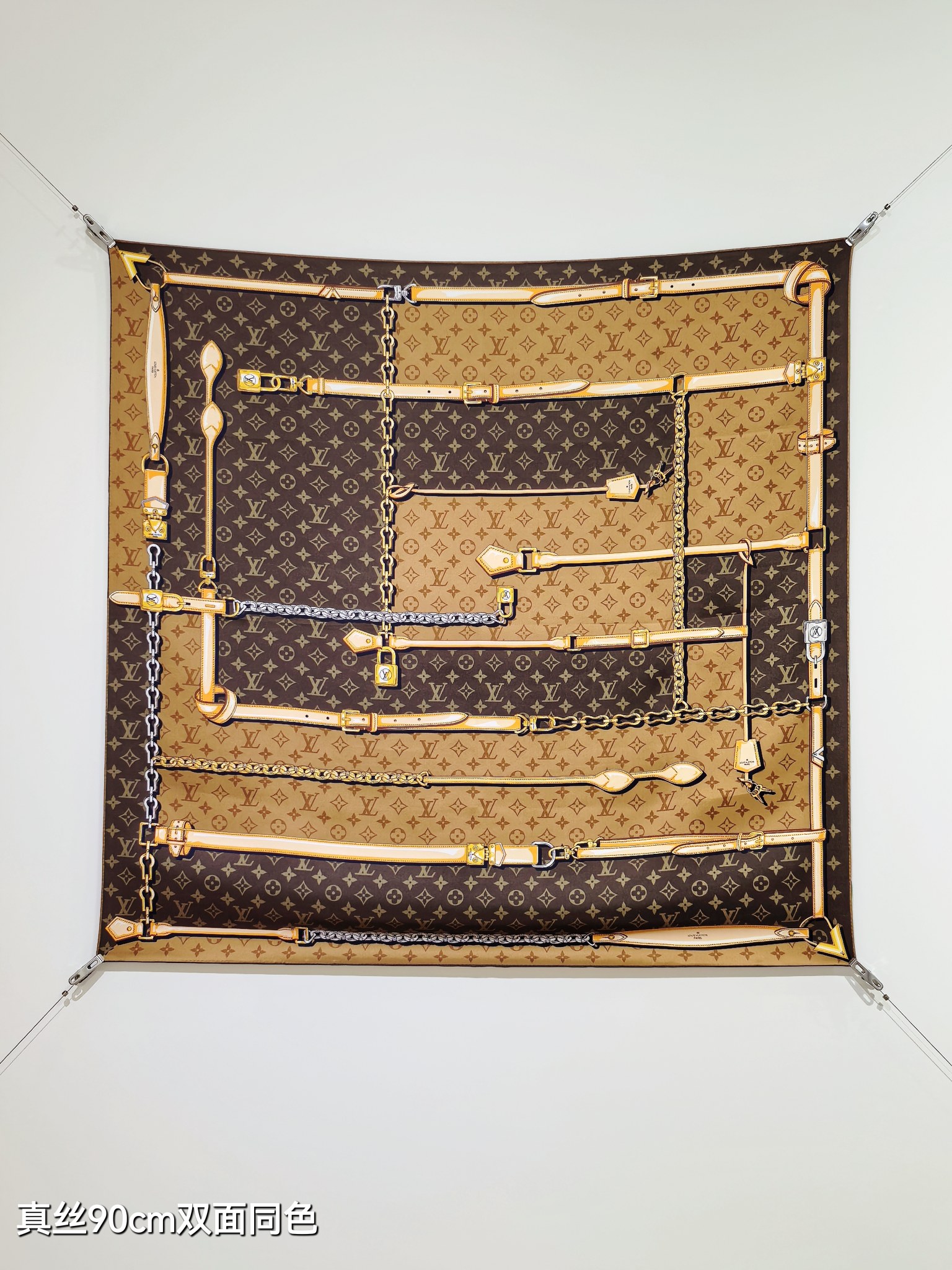 Cheap Louis Vuitton Lightweight Scarf in 218397, $55 USD- [IB218397] - Replica Louis Vuitton Lightweight Scarf