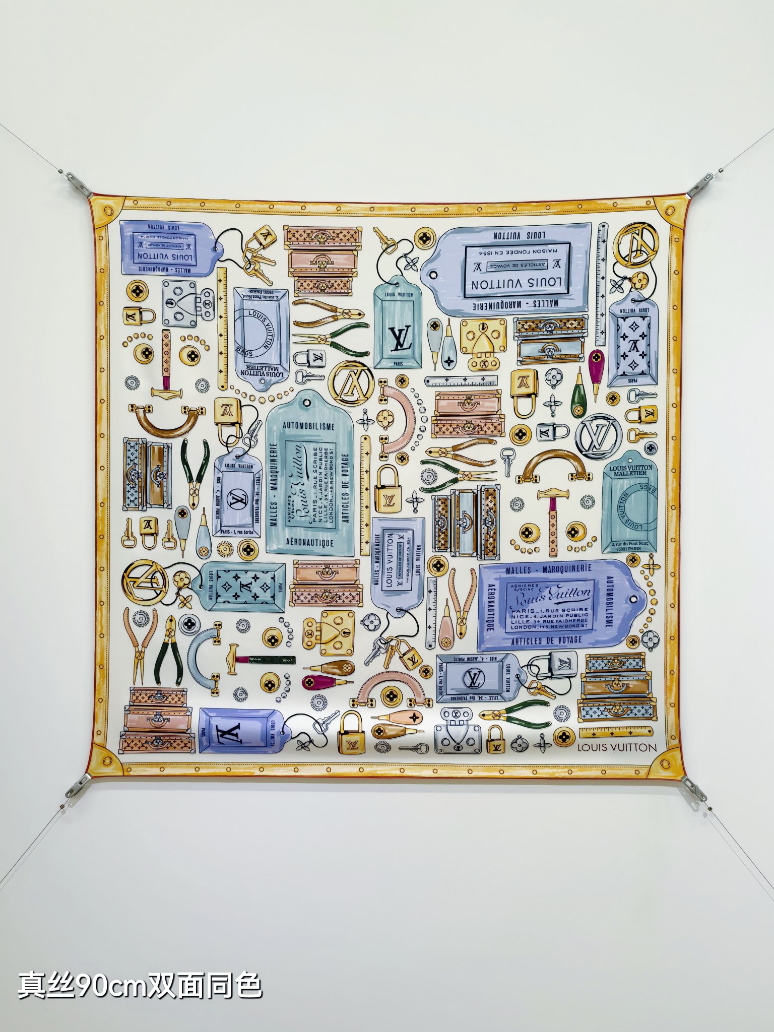 Cheap Louis Vuitton Lightweight Scarf in 218403, $55 USD- [IB218403] - Replica Louis Vuitton Lightweight Scarf