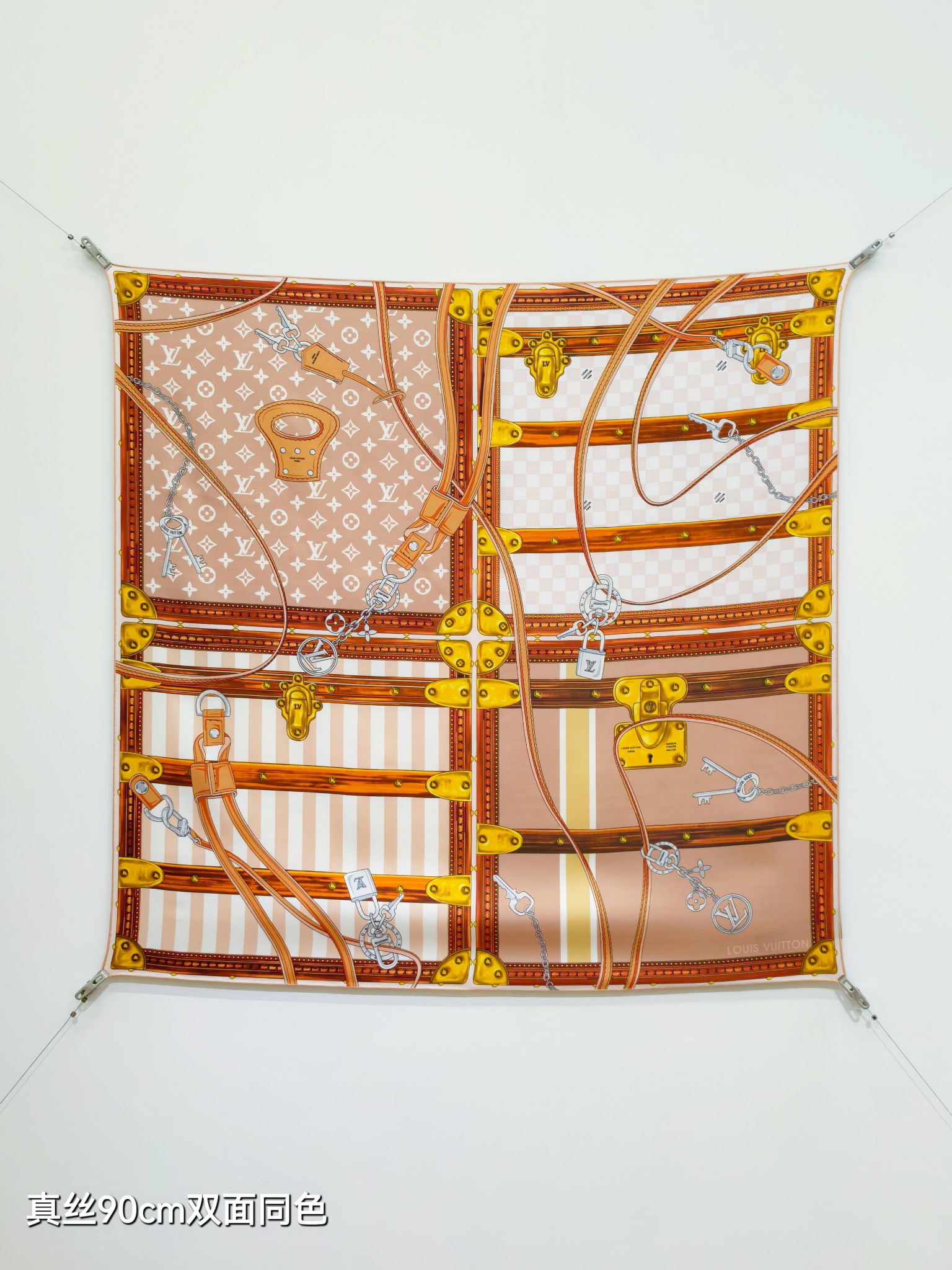 Cheap Louis Vuitton Lightweight Scarf in 218411, $55 USD- [IB218411] - Replica Louis Vuitton Lightweight Scarf