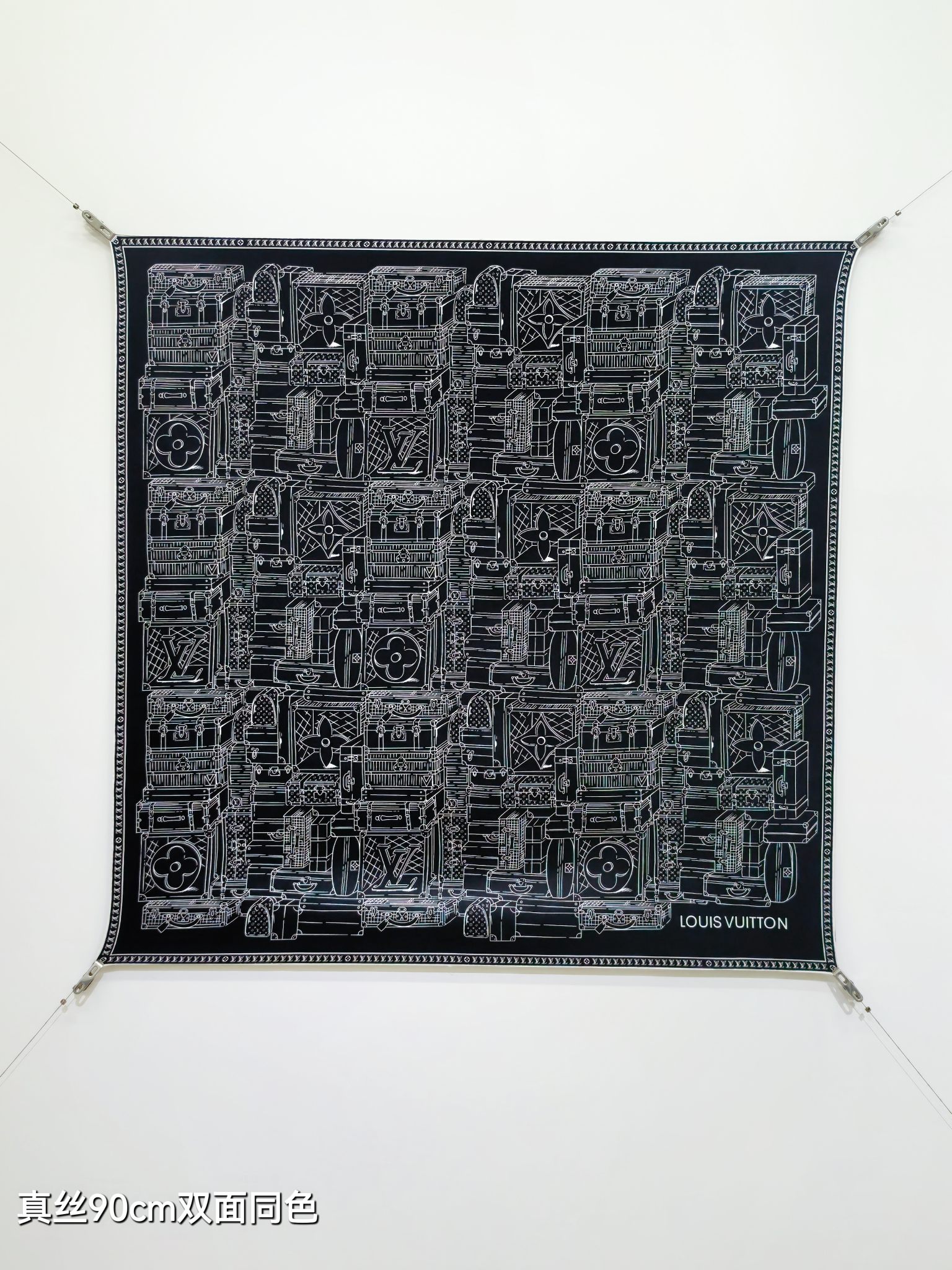 Cheap Louis Vuitton Lightweight Scarf in 218413, $55 USD- [IB218413] - Replica Louis Vuitton Lightweight Scarf