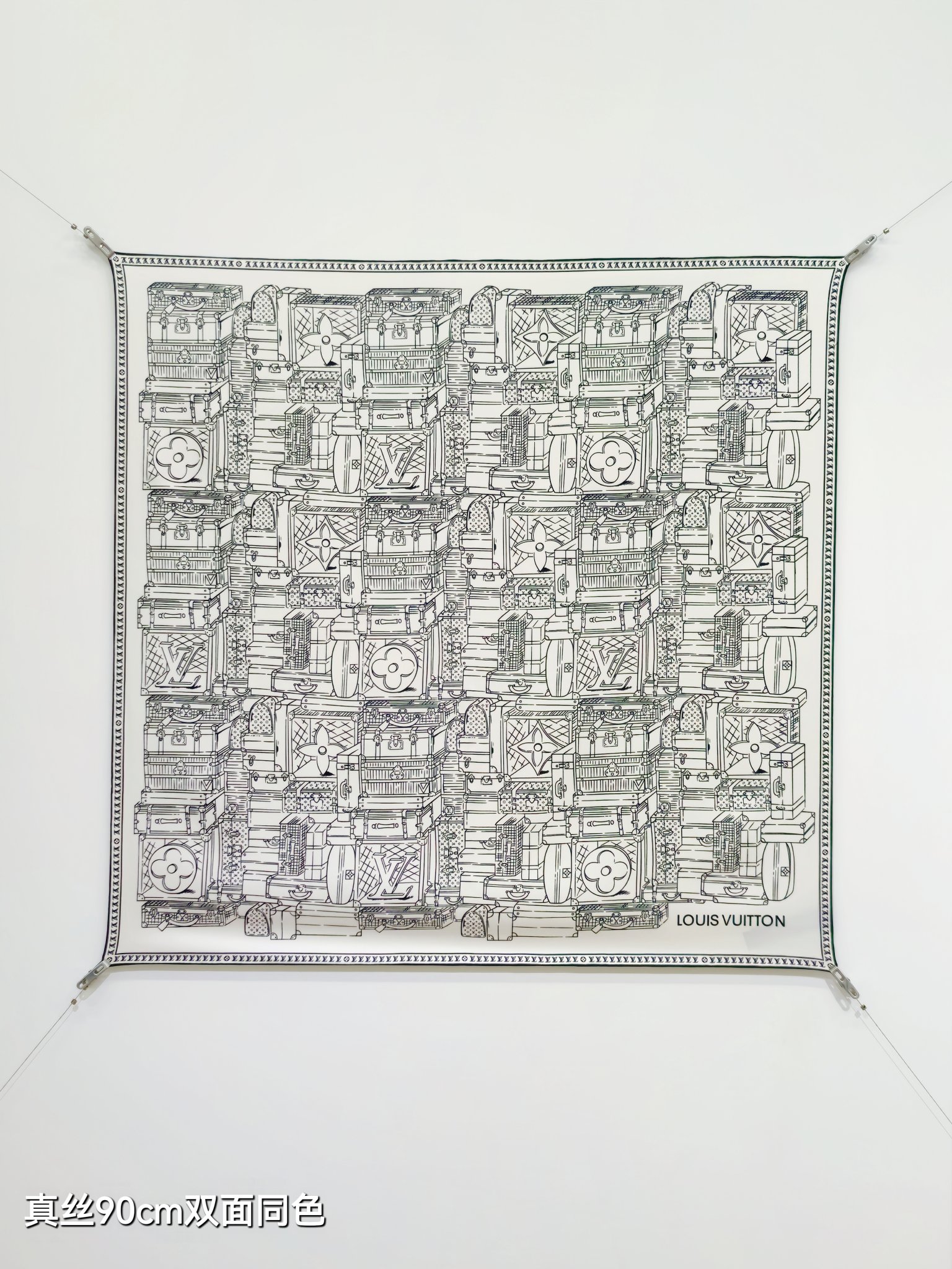 Cheap Louis Vuitton Lightweight Scarf in 218415, $55 USD- [IB218415] - Replica Louis Vuitton Lightweight Scarf