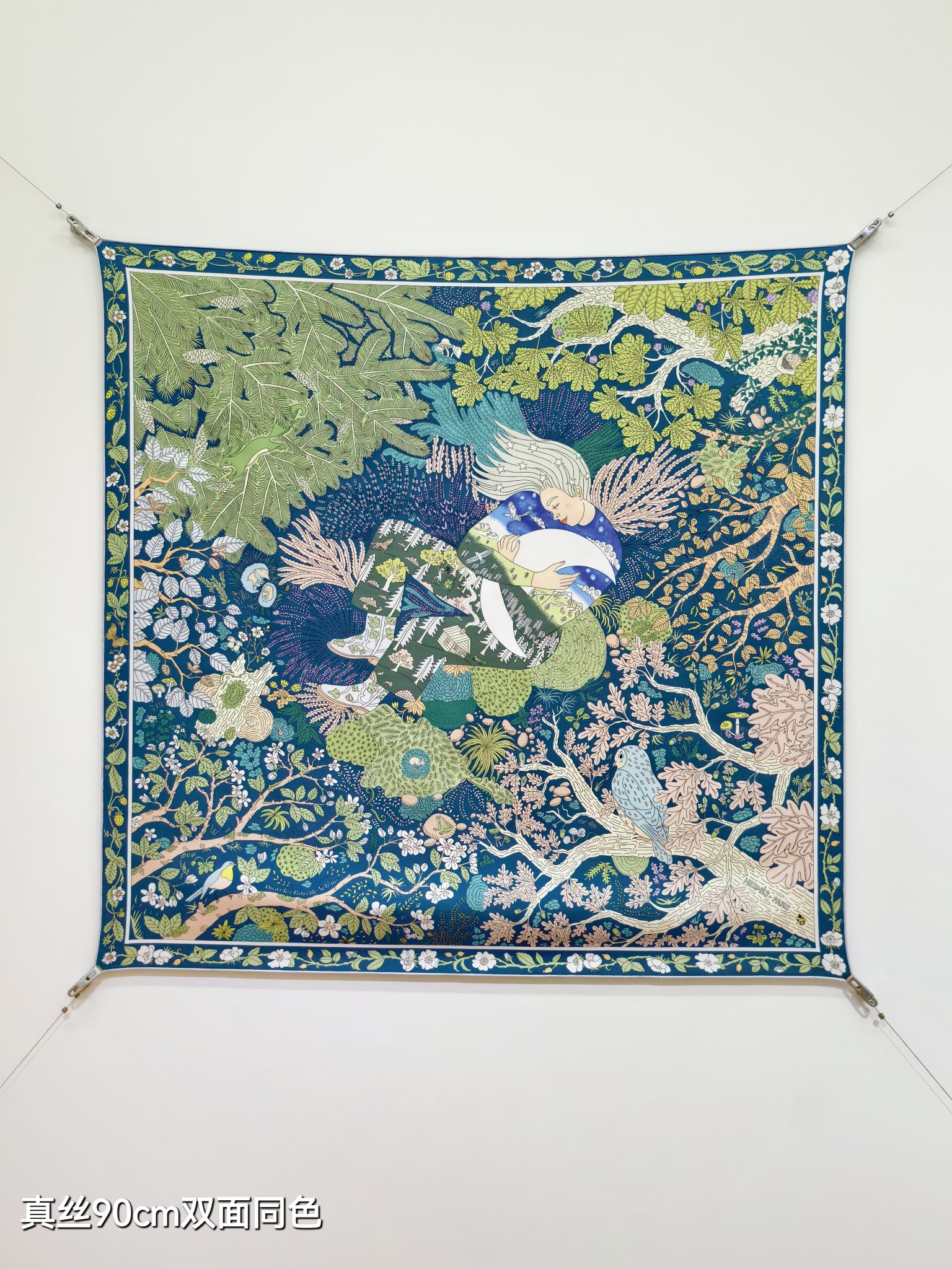 Cheap Hermes Cashmere scarf in 218437, $55 USD- [IB218437] - Replica Hermes Cashmere scarf