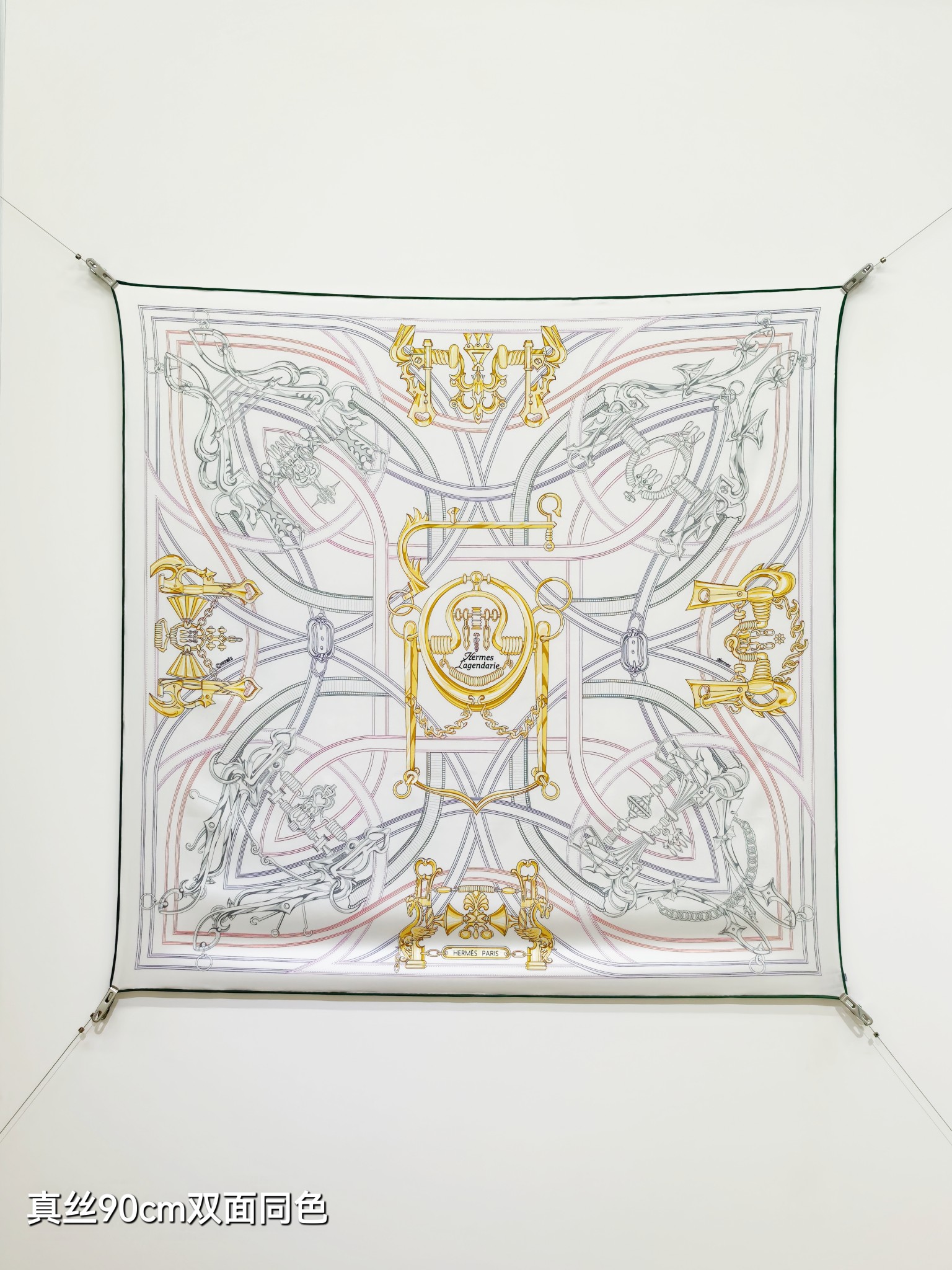 Cheap Hermes Cashmere scarf in 218445, $50 USD- [IB218445] - Replica Hermes Cashmere scarf