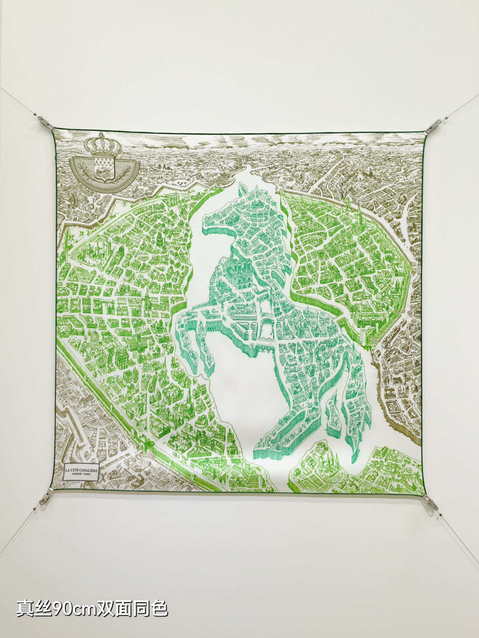 Cheap Hermes Cashmere scarf in 218446, $50 USD- [IB218446] - Replica Hermes Cashmere scarf