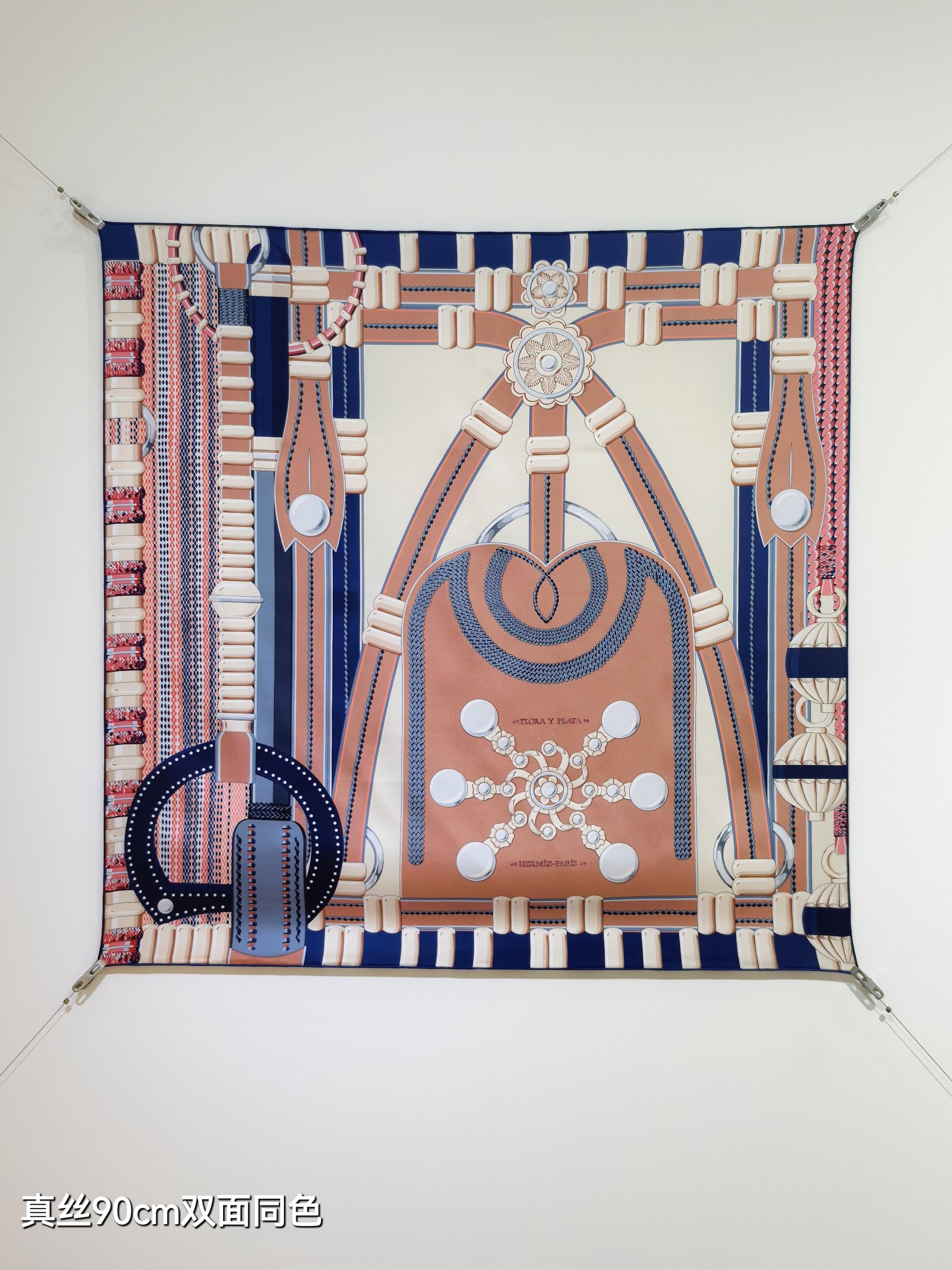 Cheap Hermes Cashmere scarf in 218463, $50 USD- [IB218463] - Replica Hermes Cashmere scarf
