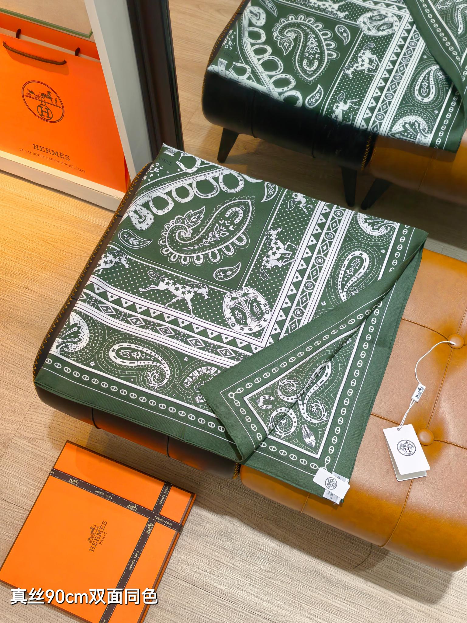 Cheap Hermes Cashmere scarf in 218474, $45 USD- [IB218474] - Replica Hermes Cashmere scarf