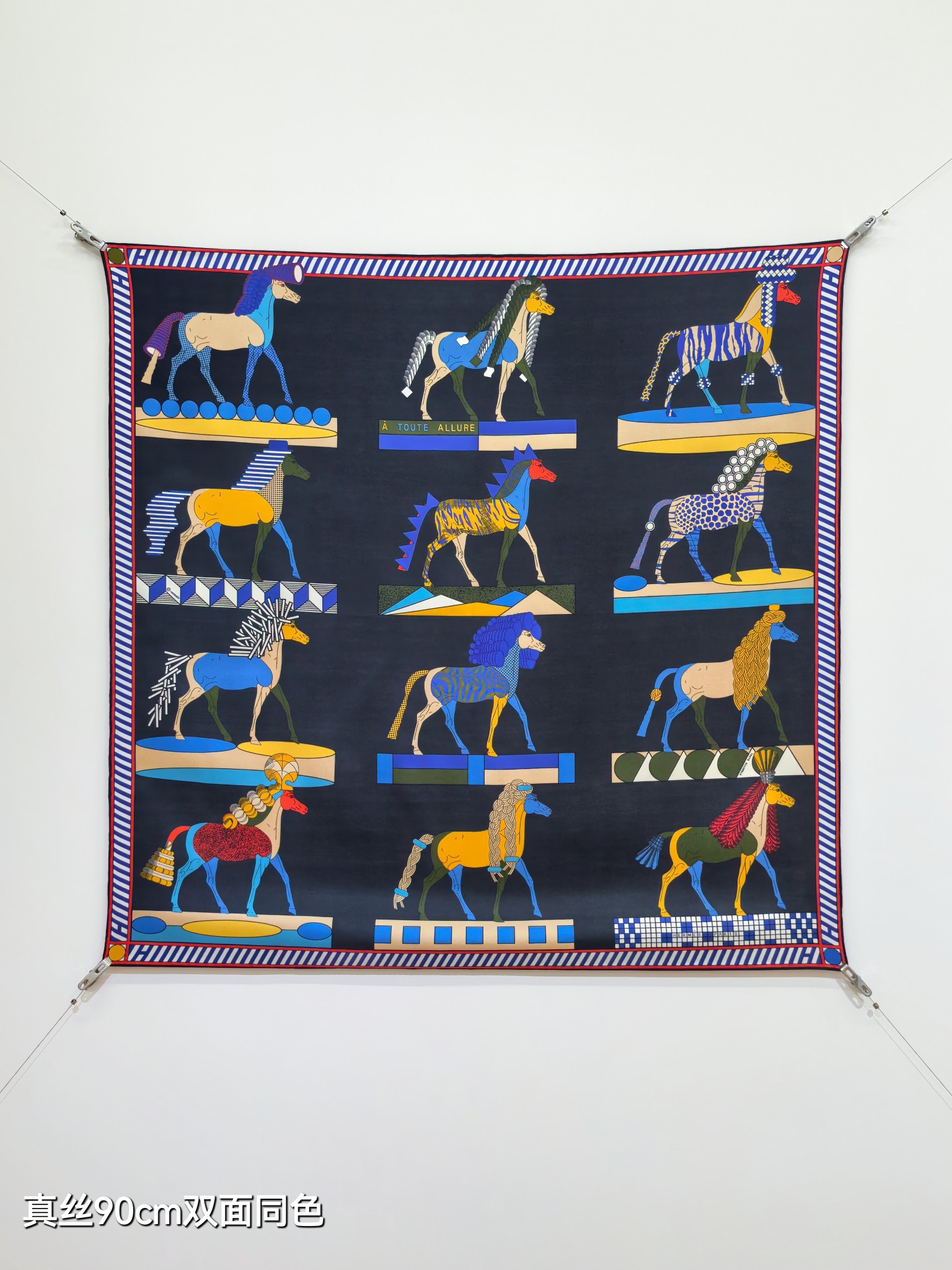 Cheap Hermes Cashmere scarf in 218493, $45 USD- [IB218493] - Replica Hermes Cashmere scarf