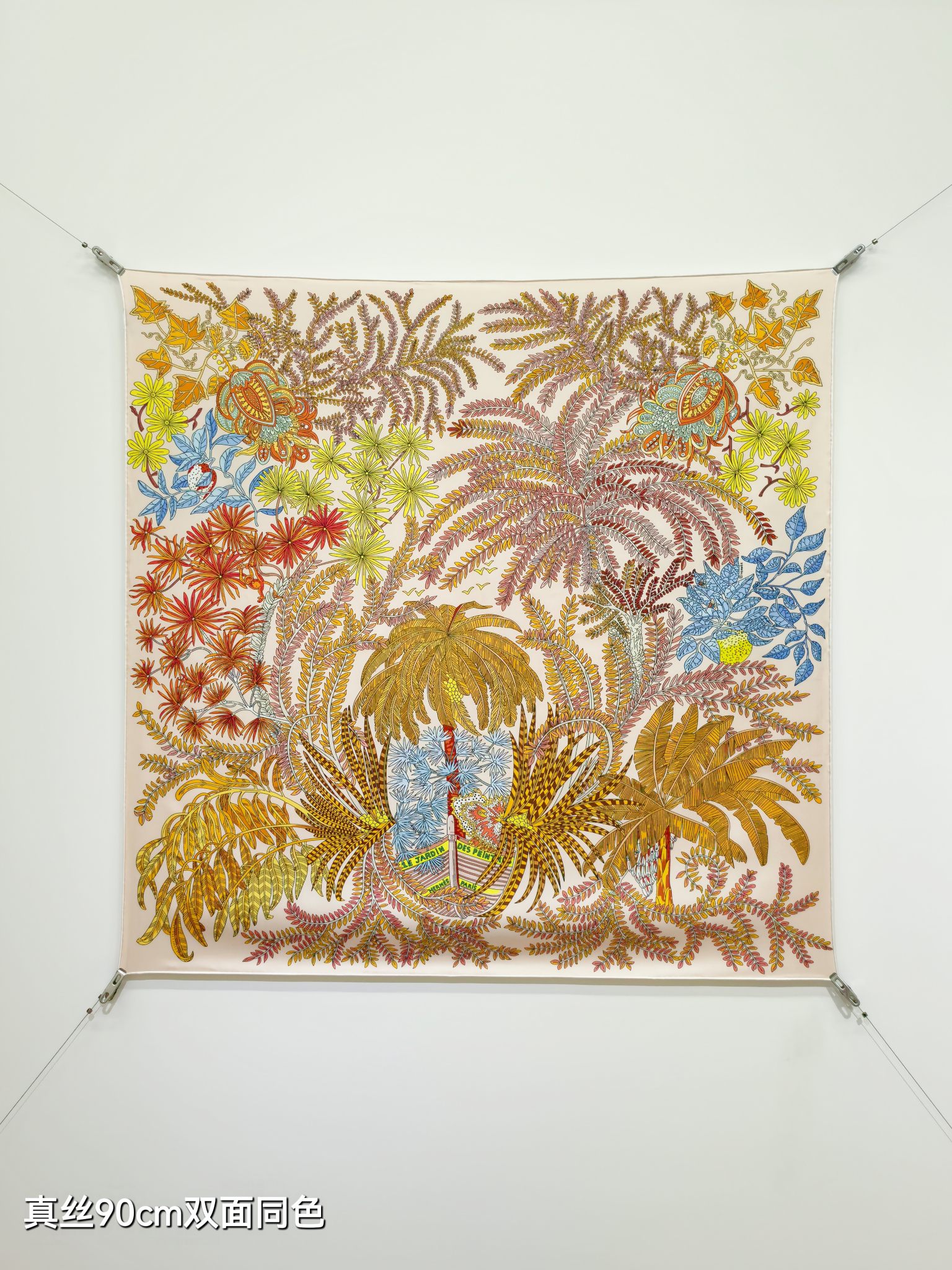 Cheap Hermes Cashmere scarf in 218519, $45 USD- [IB218519] - Replica Hermes Cashmere scarf