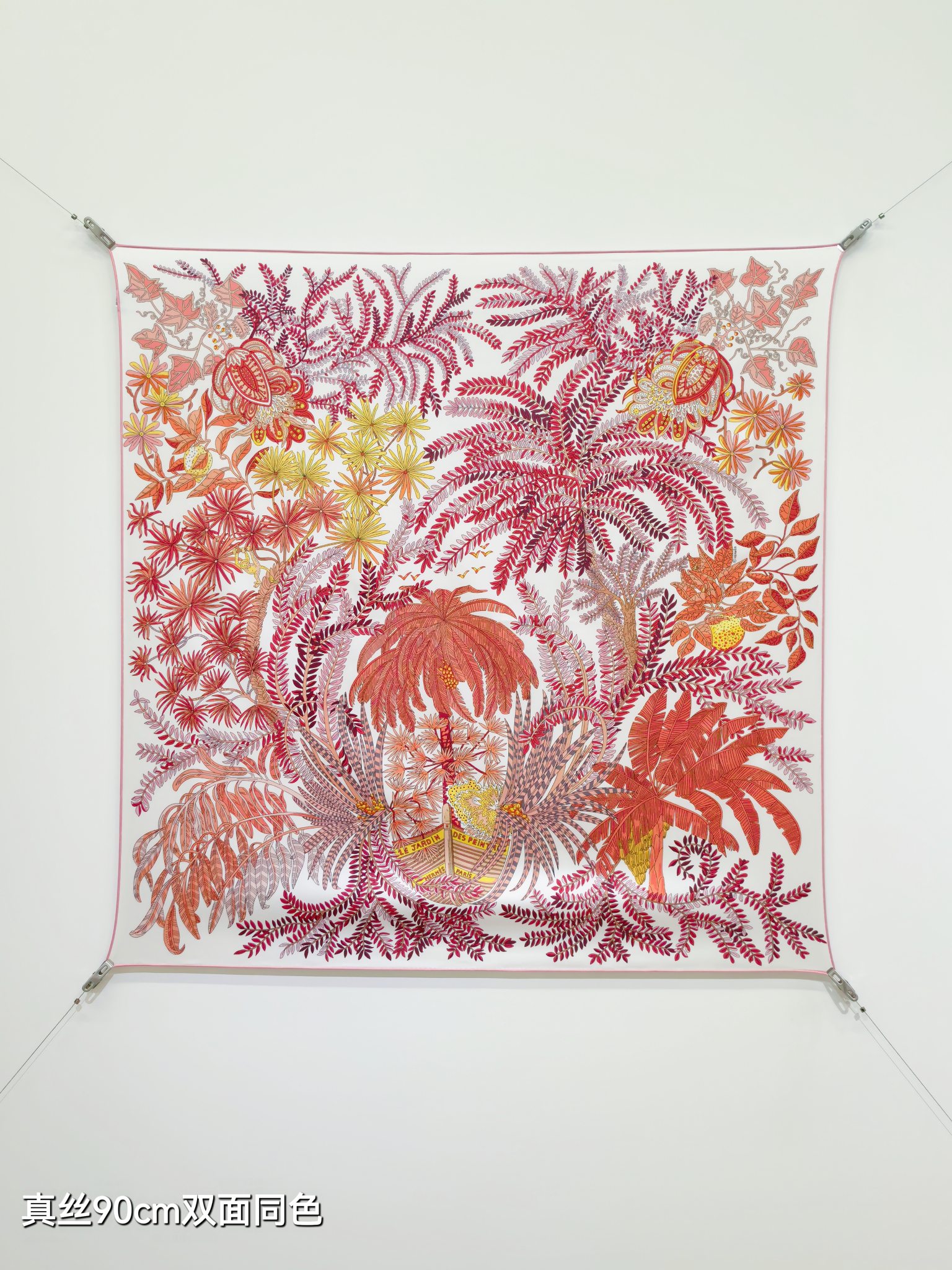 Cheap Hermes Cashmere scarf in 218521, $45 USD- [IB218521] - Replica Hermes Cashmere scarf