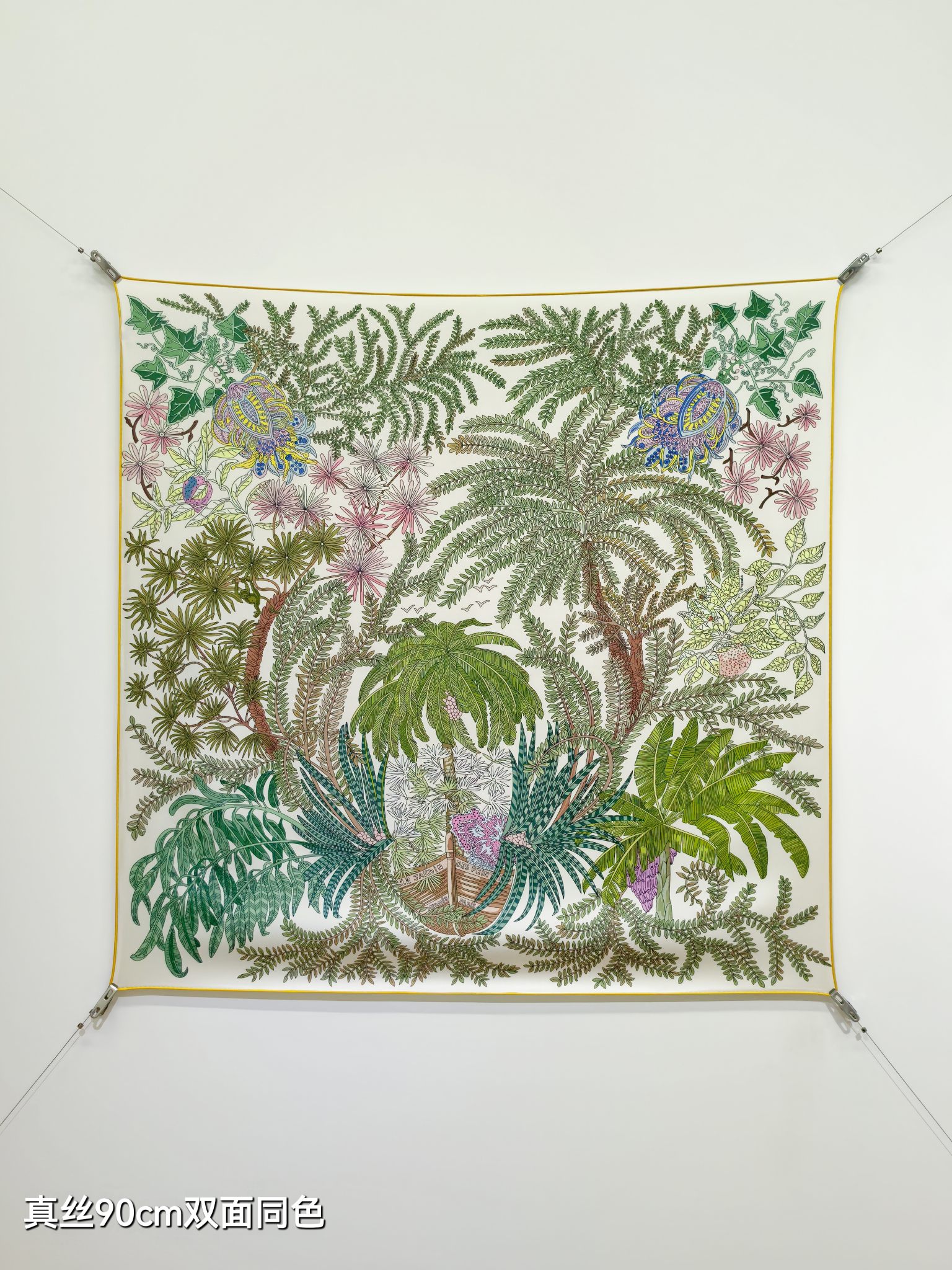 Cheap Hermes Cashmere scarf in 218522, $45 USD- [IB218522] - Replica Hermes Cashmere scarf