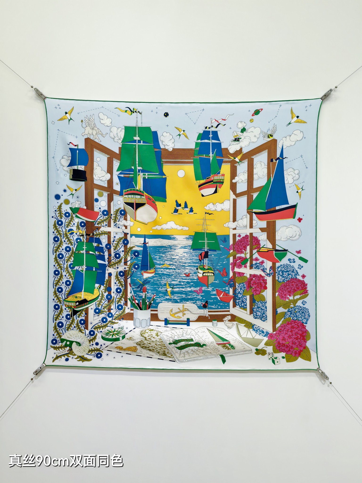 Cheap Hermes Cashmere scarf in 218538, $50 USD- [IB218538] - Replica Hermes Cashmere scarf