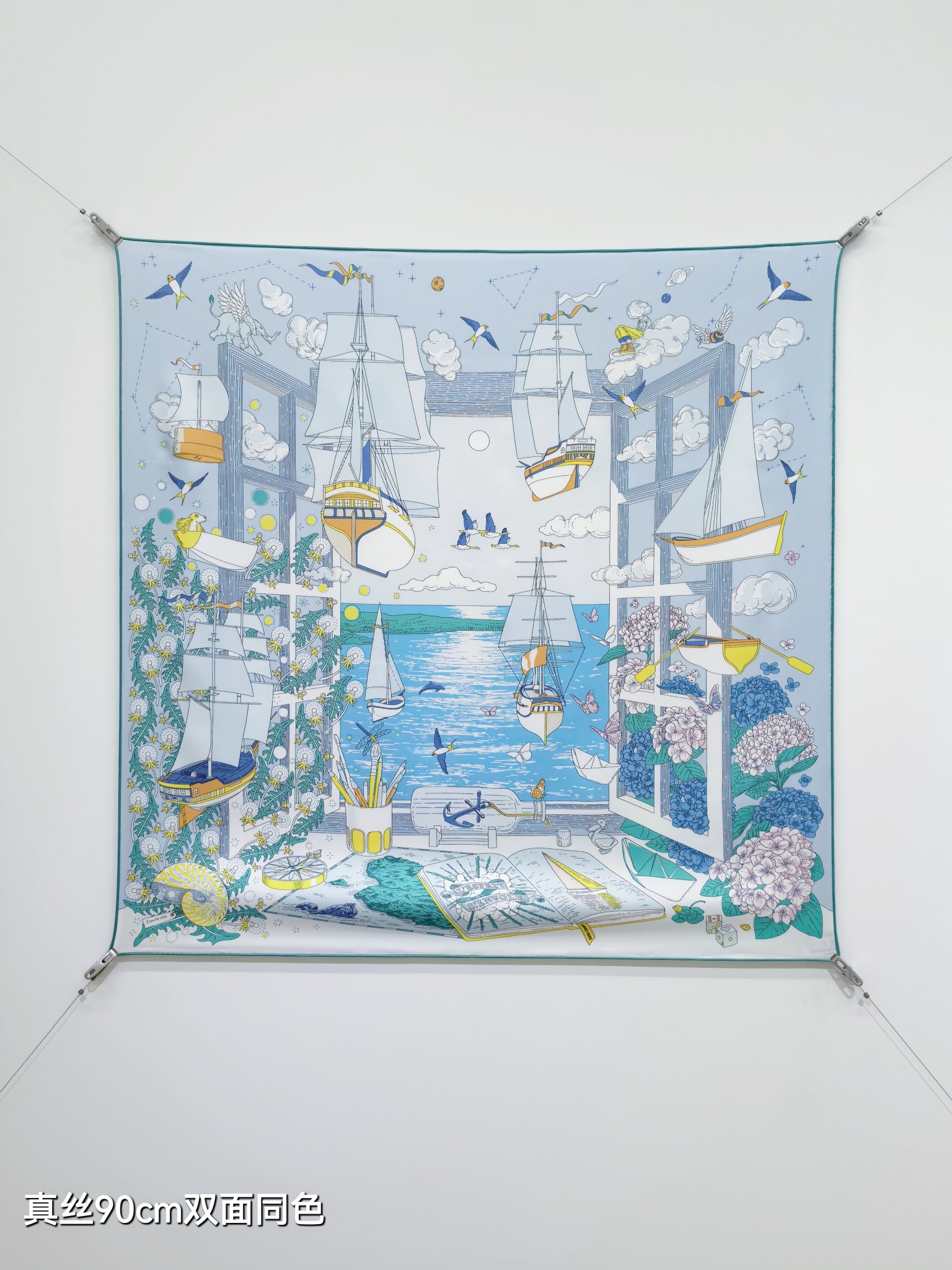 Cheap Hermes Cashmere scarf in 218541, $50 USD- [IB218541] - Replica Hermes Cashmere scarf