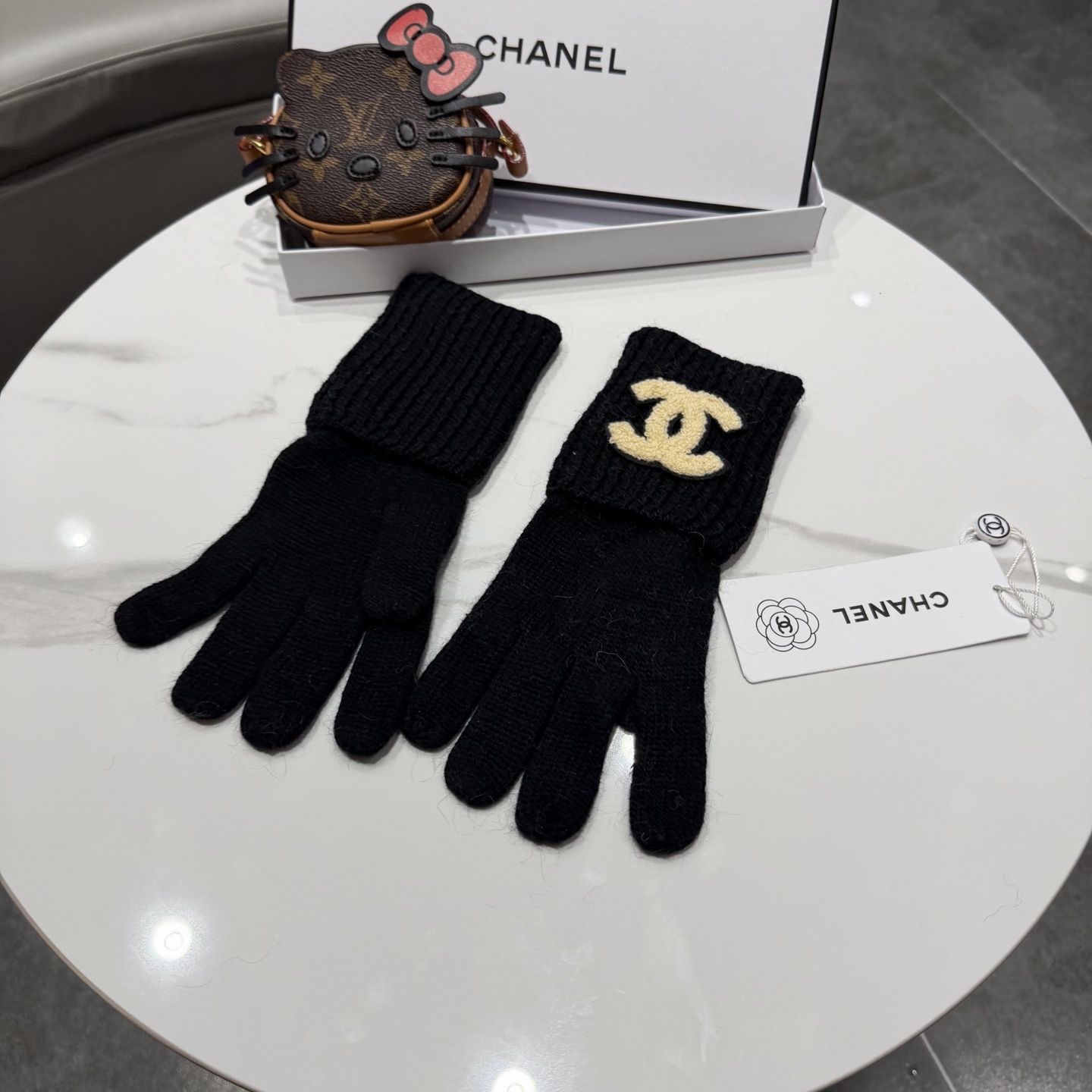 Cheap New Arrivals Chanel Gloves in 218557, $45 USD- [IB218557] - Replica Gloves