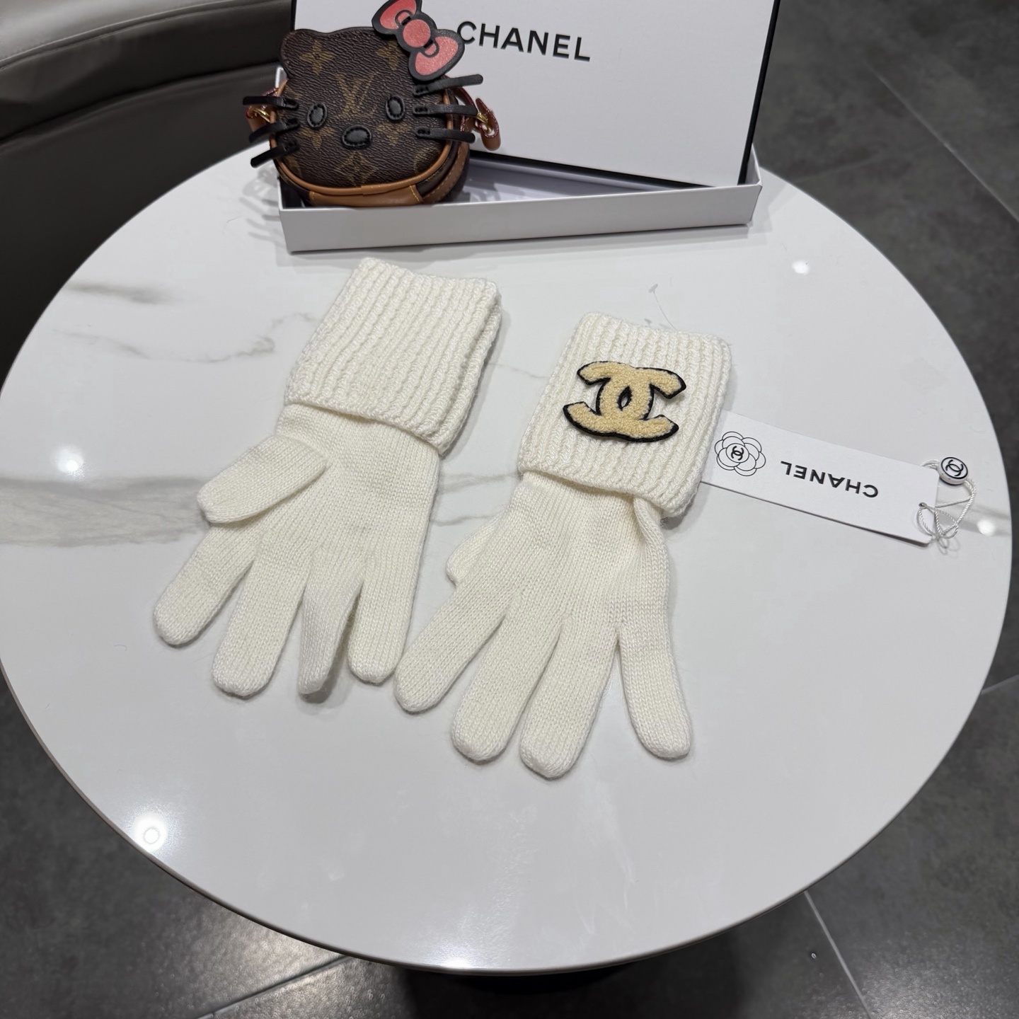 Cheap New Arrivals Chanel Gloves in 218559, $45 USD- [IB218559] - Replica Gloves