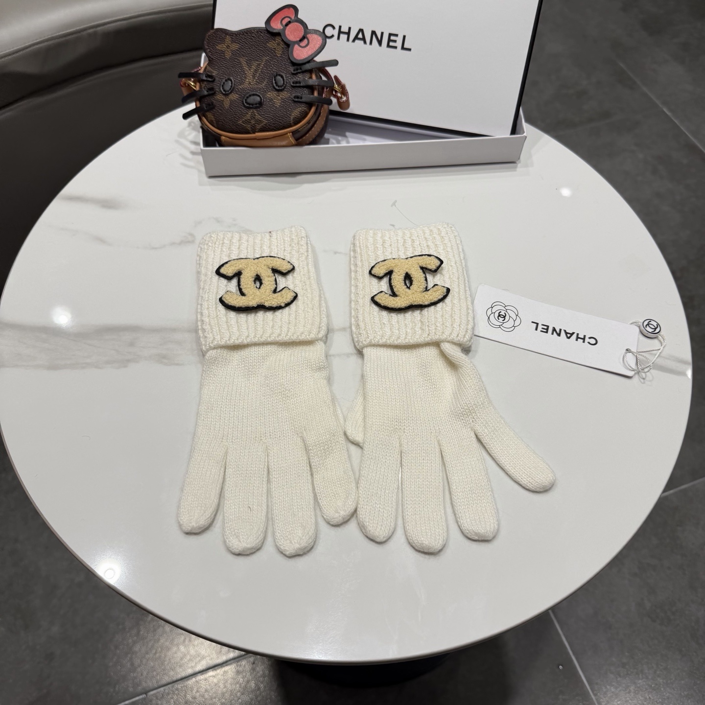 Cheap New Arrivals Chanel Gloves in 218559, $45 USD- [IB218559] - Replica Gloves