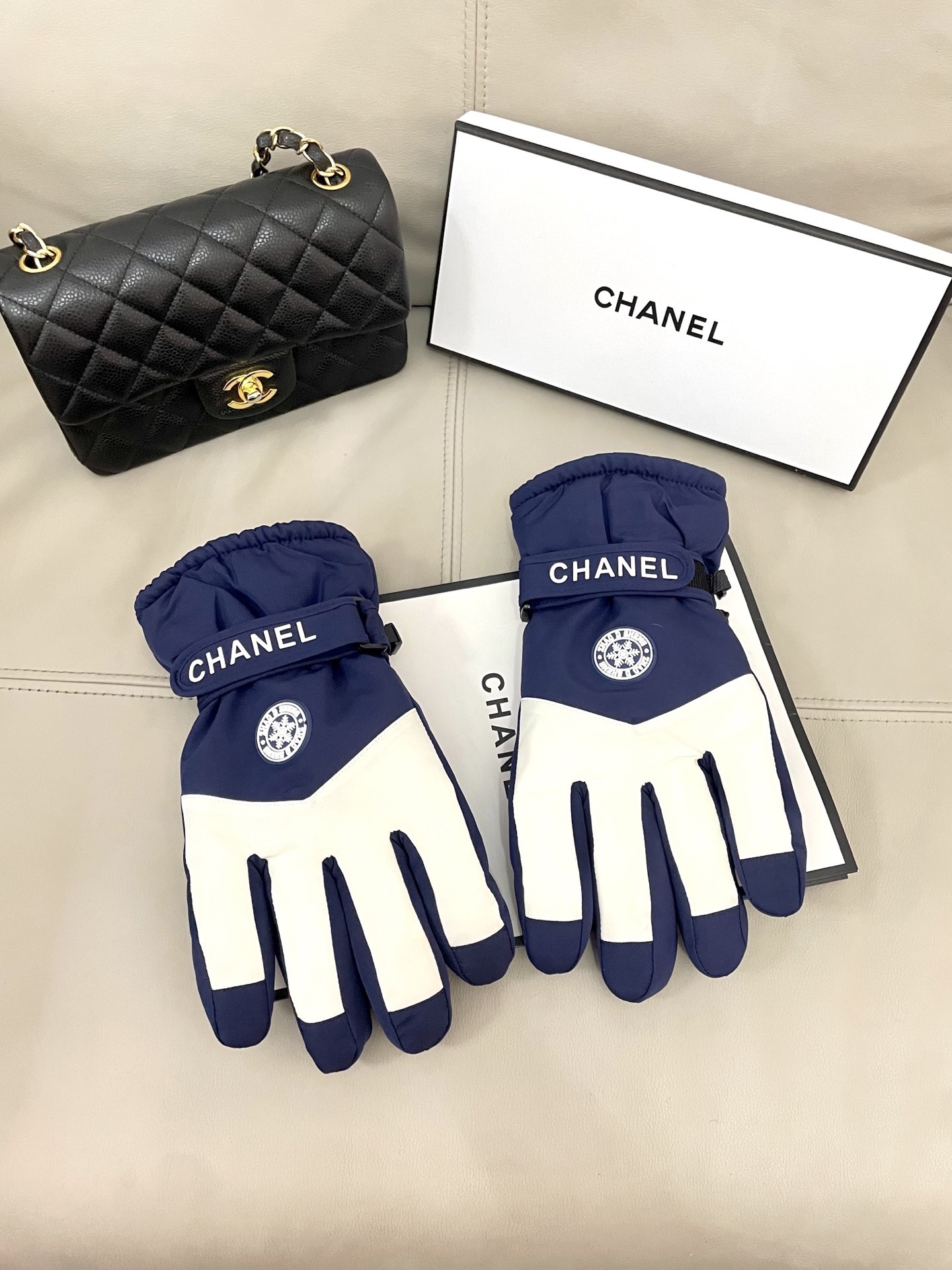 Cheap New Arrivals Chanel Gloves in 218560, $45 USD- [IB218560] - Replica Gloves