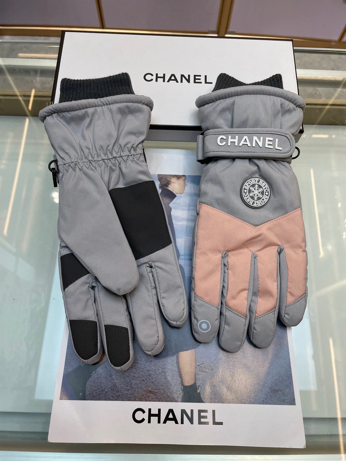 Cheap New Arrivals Chanel Gloves in 218563, $45 USD- [IB218563] - Replica Gloves