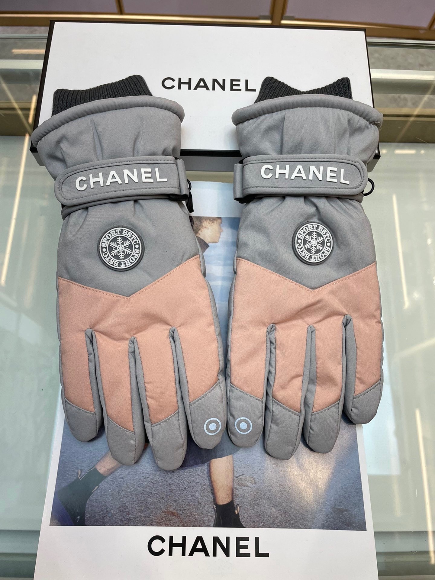 Cheap New Arrivals Chanel Gloves in 218563, $45 USD- [IB218563] - Replica Gloves