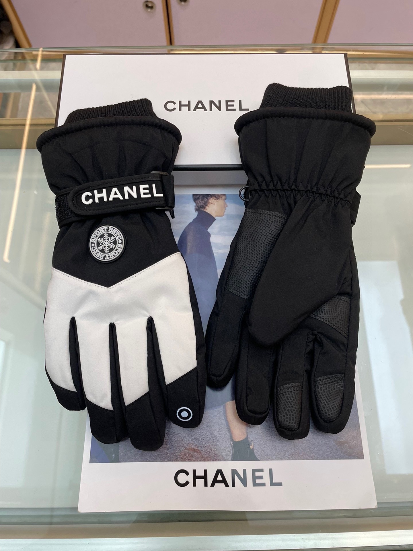 Cheap New Arrivals Chanel Gloves in 218564, $45 USD- [IB218564] - Replica Gloves