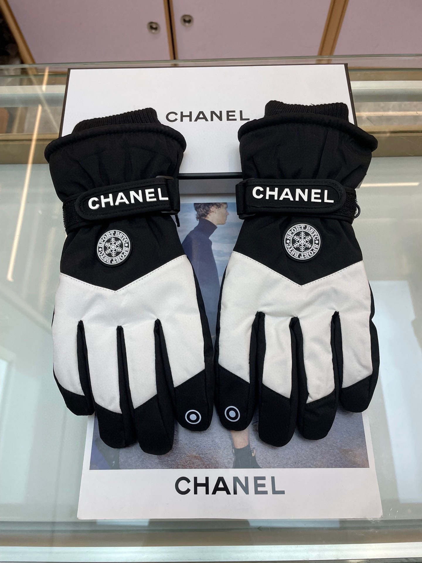 Cheap New Arrivals Chanel Gloves in 218564, $45 USD- [IB218564] - Replica Gloves