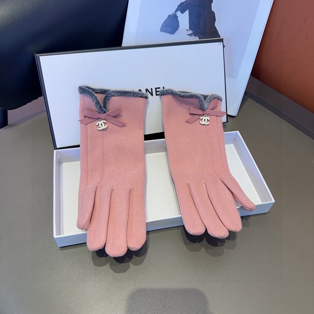Cheap New Arrivals Chanel Gloves in 218582, $45 USD- [IB218582] - Replica Gloves