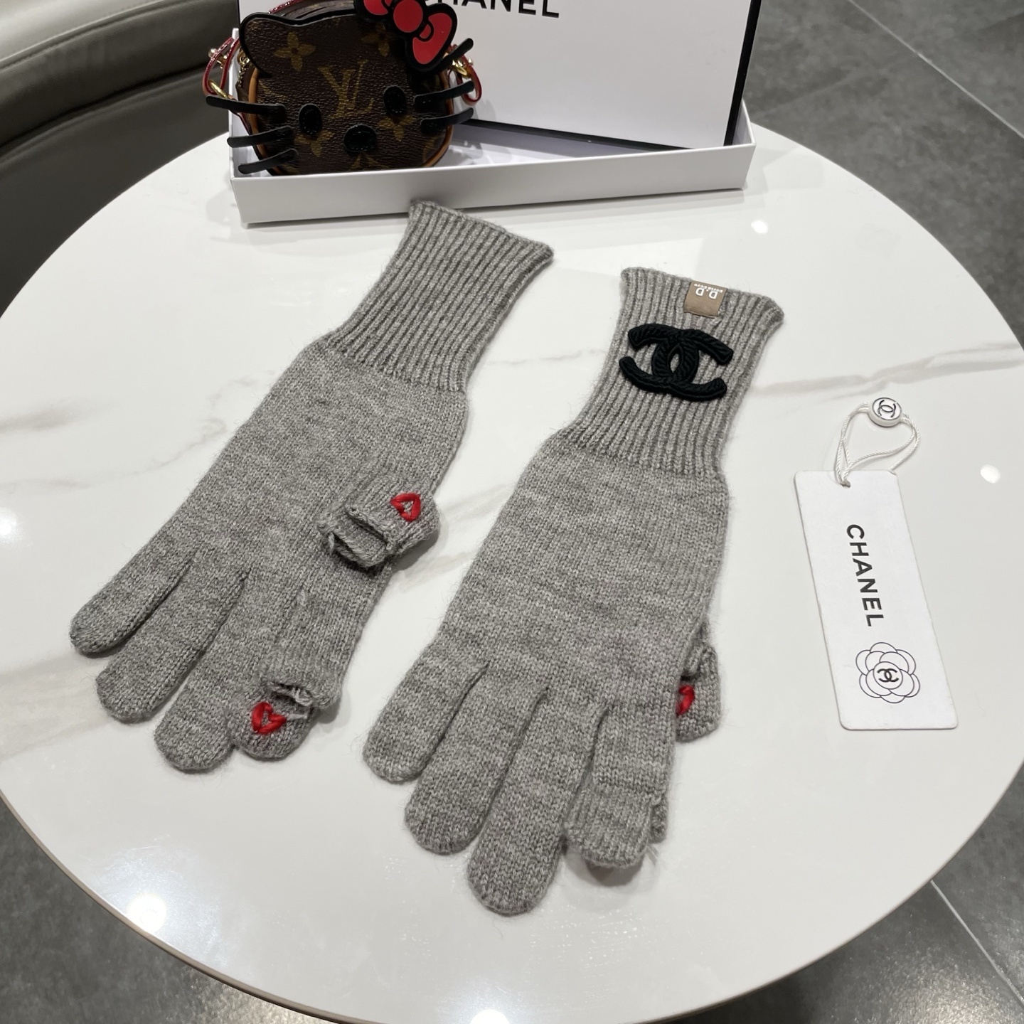 Cheap New Arrivals Chanel Gloves in 218589, $45 USD- [IB218589] - Replica Gloves