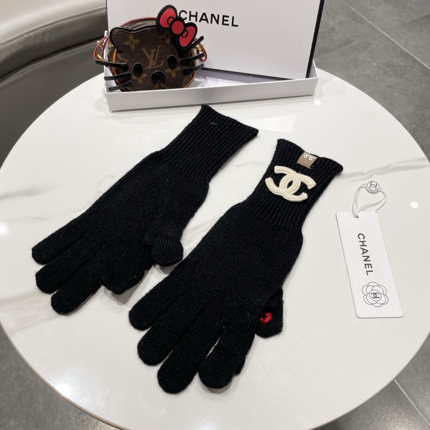 Cheap New Arrivals Chanel Gloves in 218591, $45 USD- [IB218591] - Replica Gloves