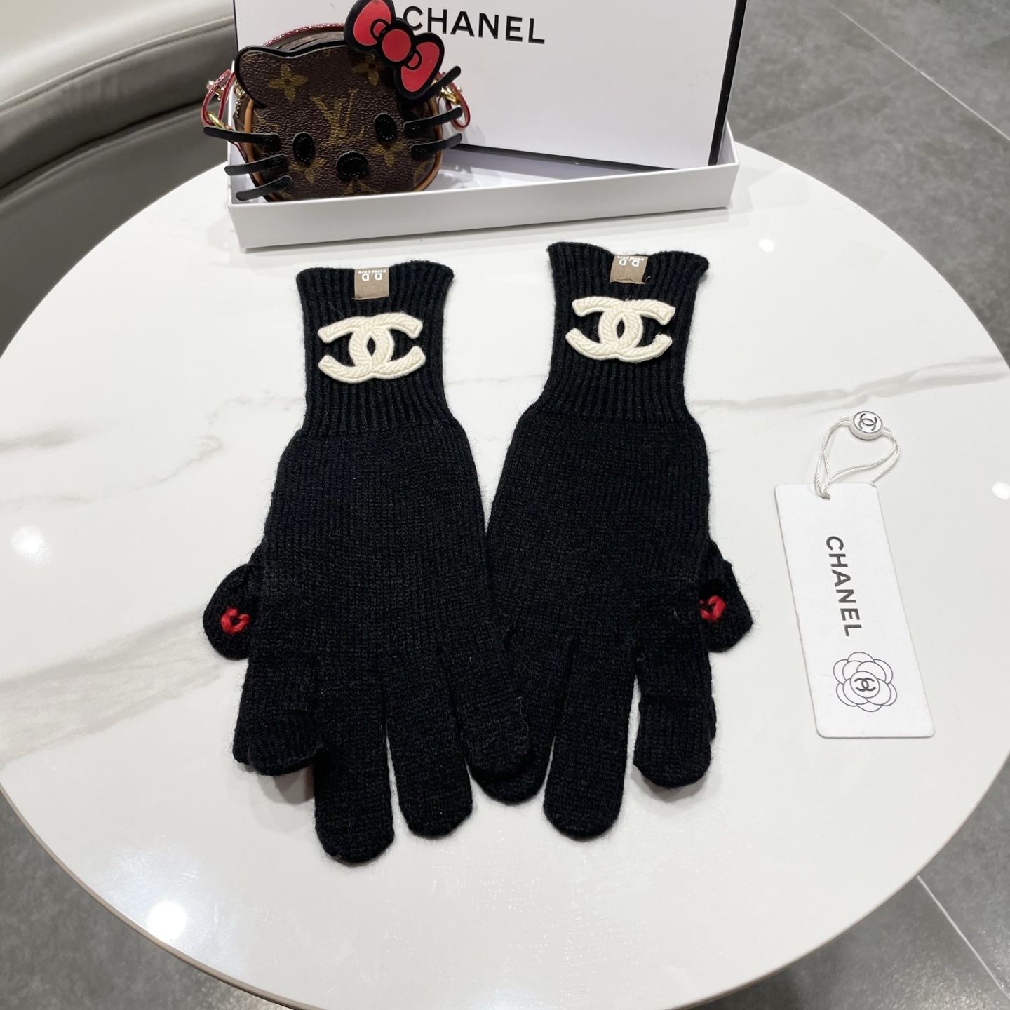 Cheap New Arrivals Chanel Gloves in 218591, $45 USD- [IB218591] - Replica Gloves