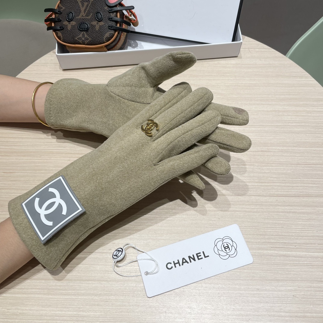 Cheap New Arrivals Chanel Gloves in 218596, $45 USD- [IB218596] - Replica Gloves