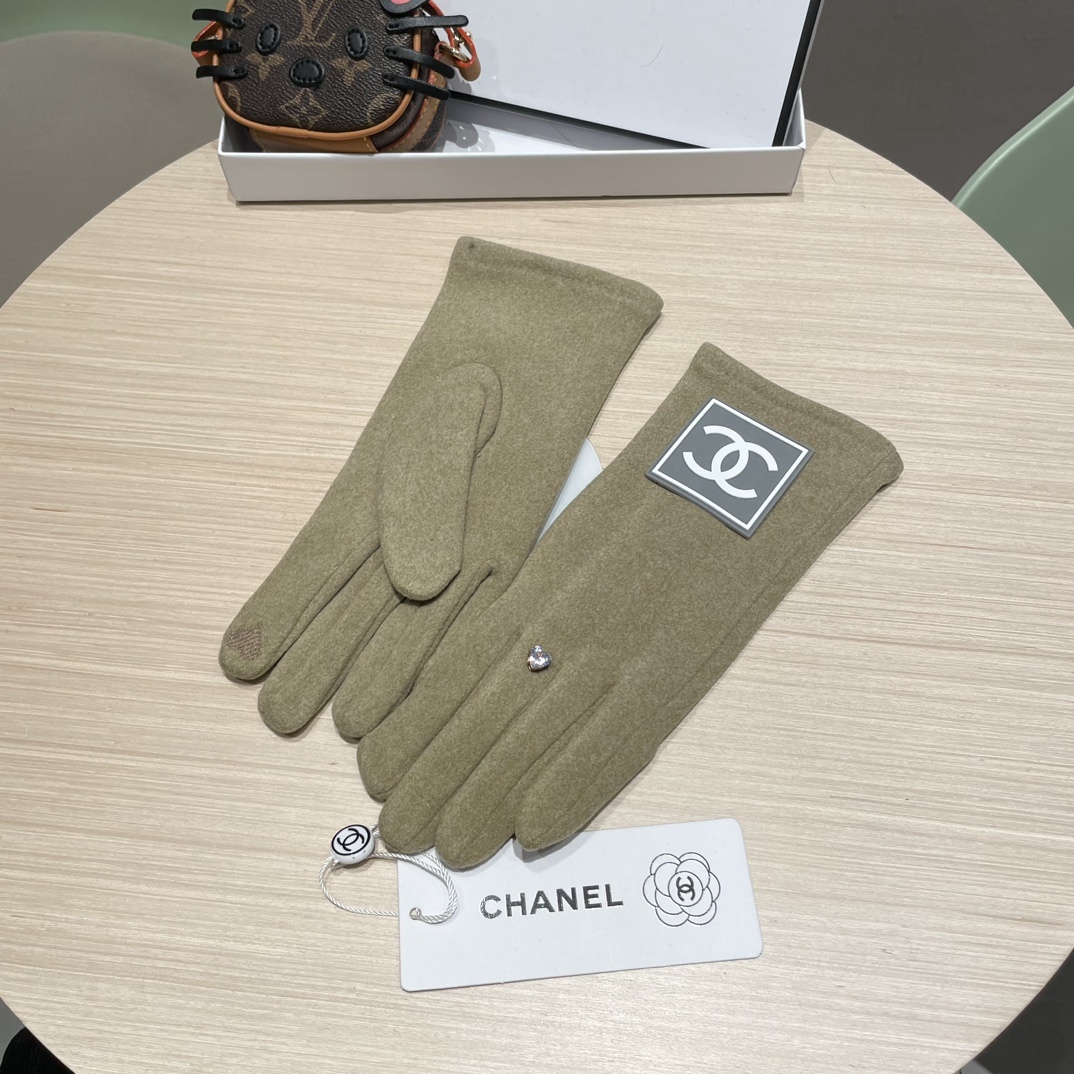 Cheap New Arrivals Chanel Gloves in 218596, $45 USD- [IB218596] - Replica Gloves