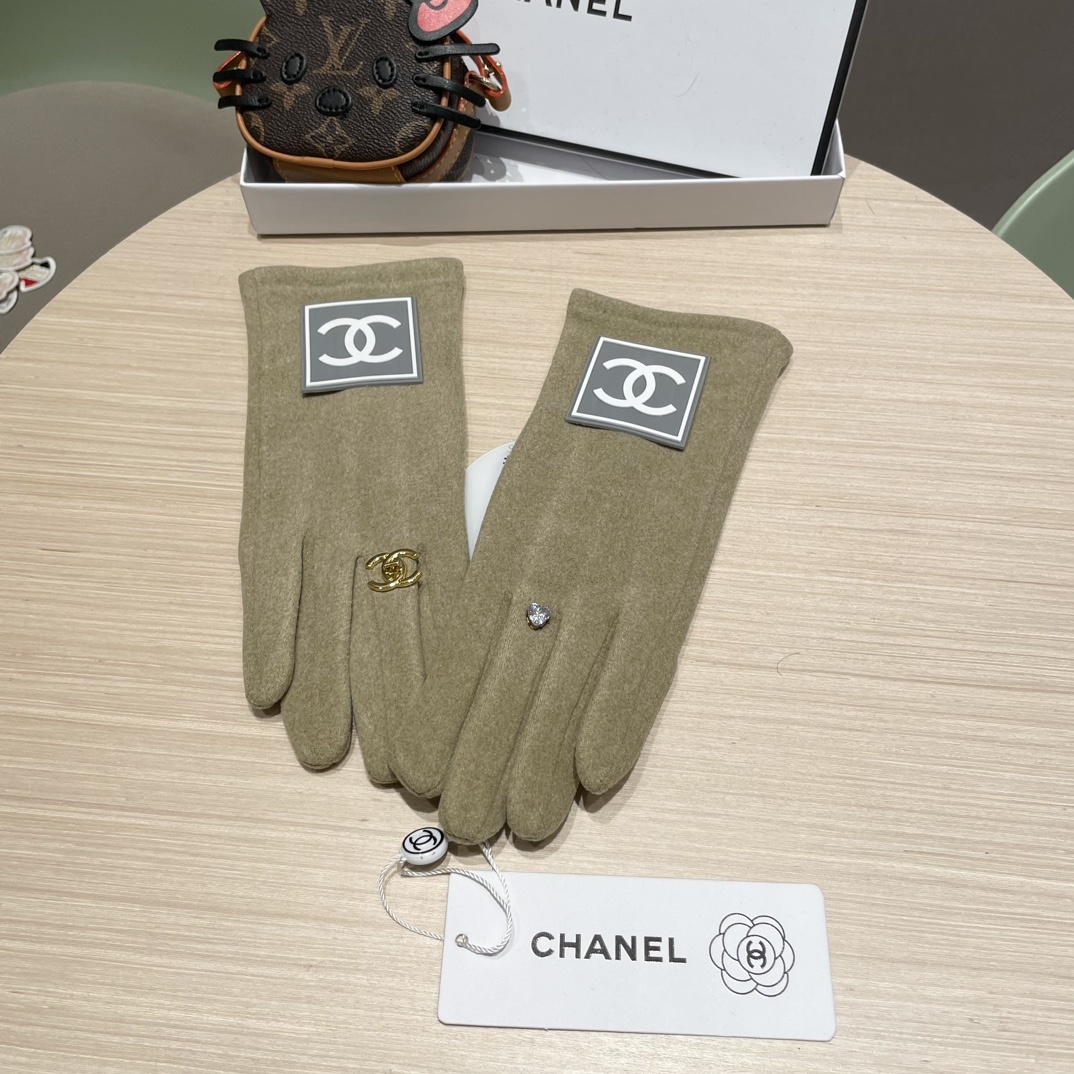 Cheap New Arrivals Chanel Gloves in 218596, $45 USD- [IB218596] - Replica Gloves