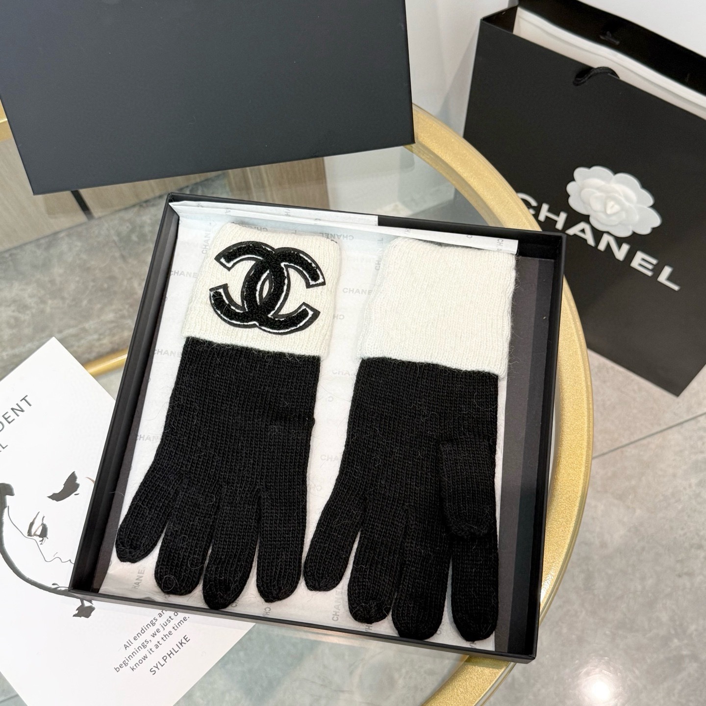 Cheap New Arrivals Chanel Gloves in 218602, $40 USD- [IB218602] - Replica Gloves