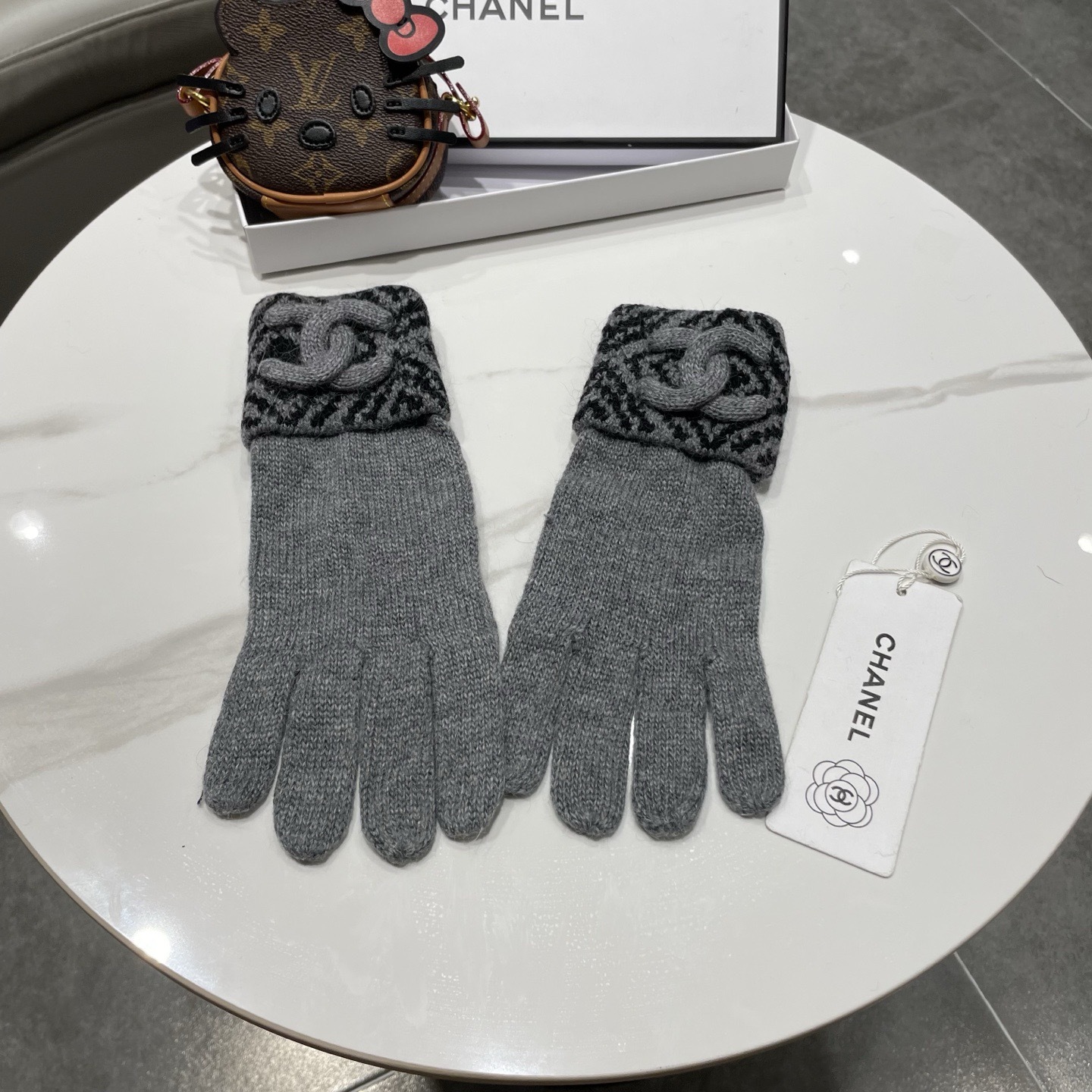 Cheap New Arrivals Chanel Gloves in 218610, $40 USD- [IB218610] - Replica Gloves