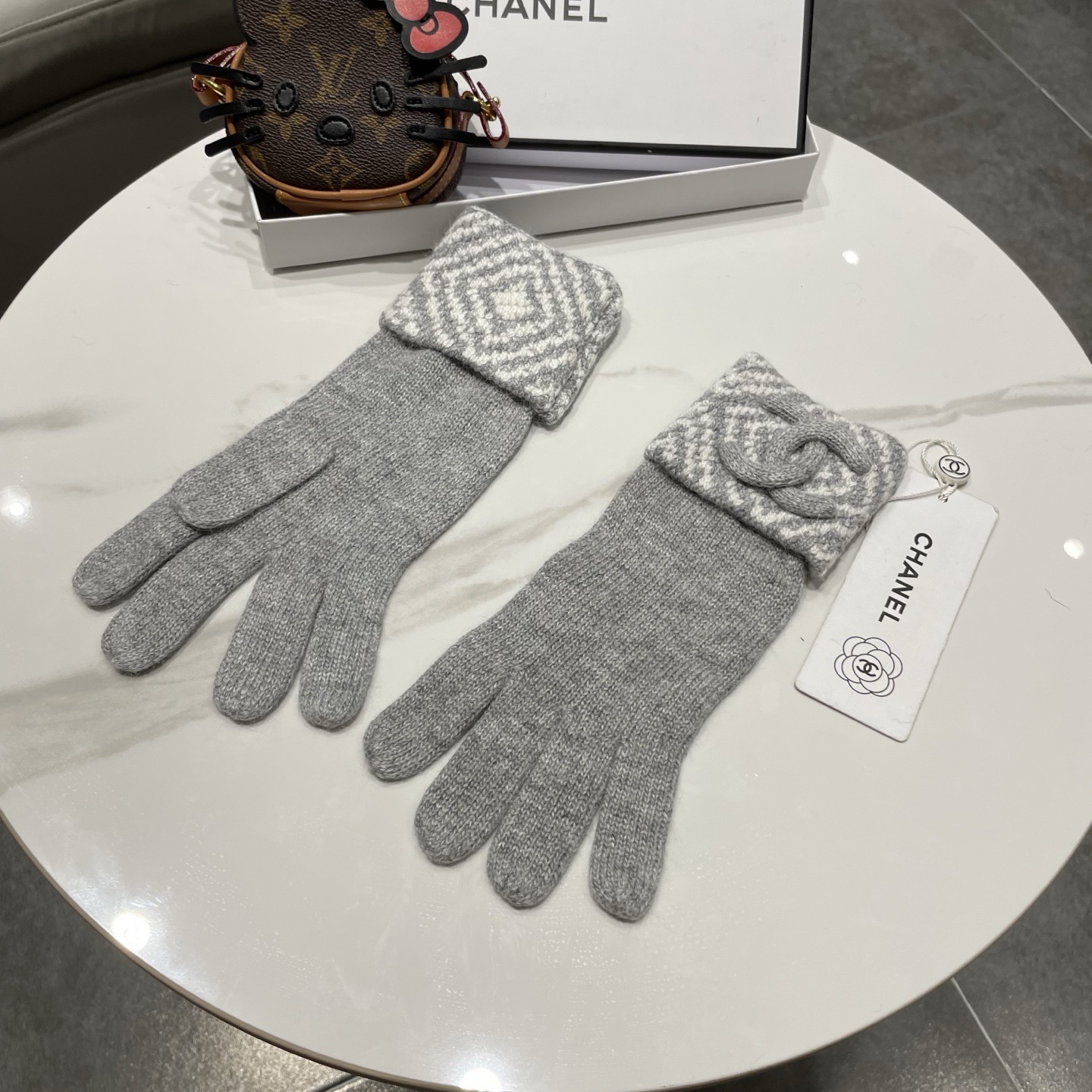 Cheap New Arrivals Chanel Gloves in 218612, $40 USD- [IB218612] - Replica Gloves