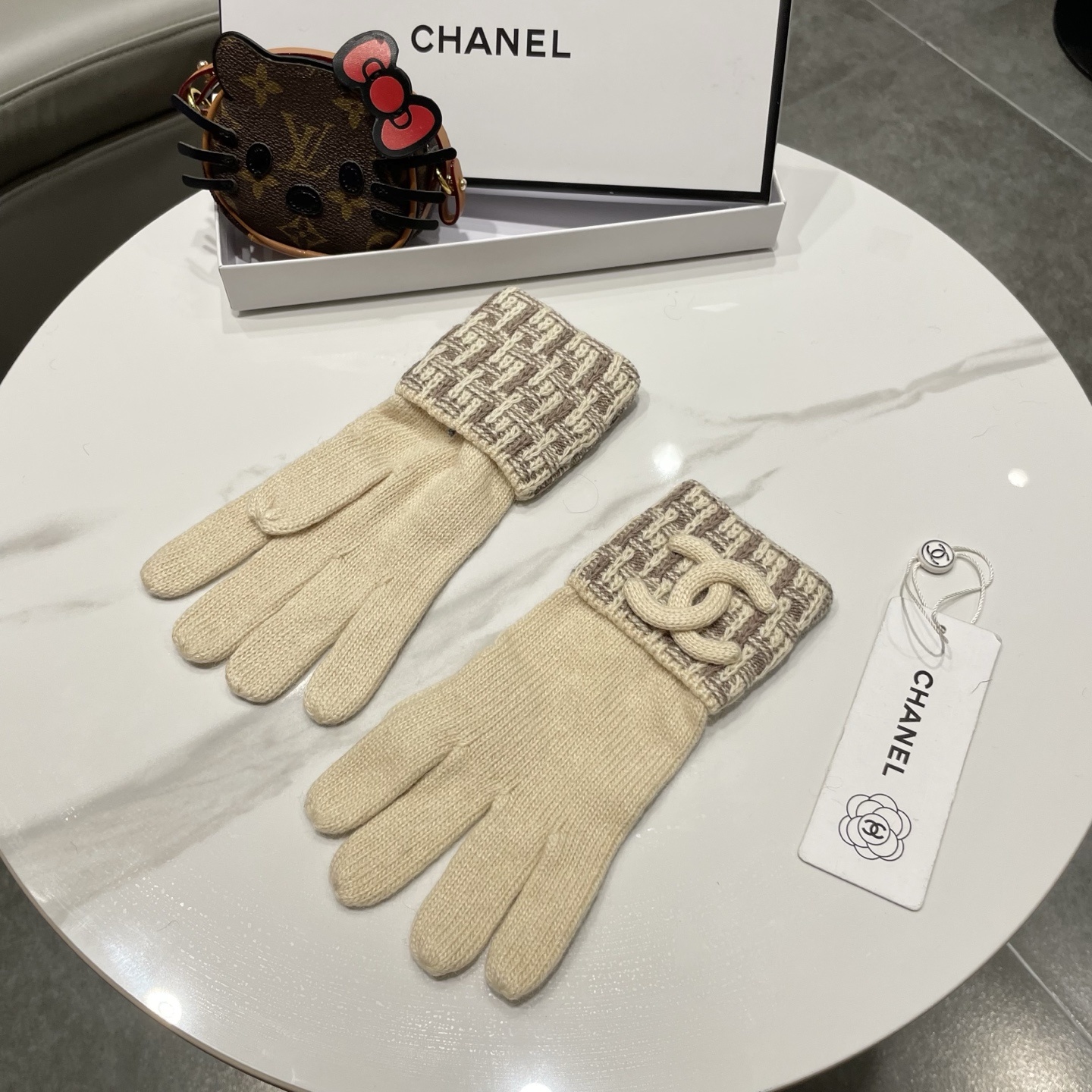 Cheap New Arrivals Chanel Gloves in 218613, $40 USD- [IB218613] - Replica Gloves