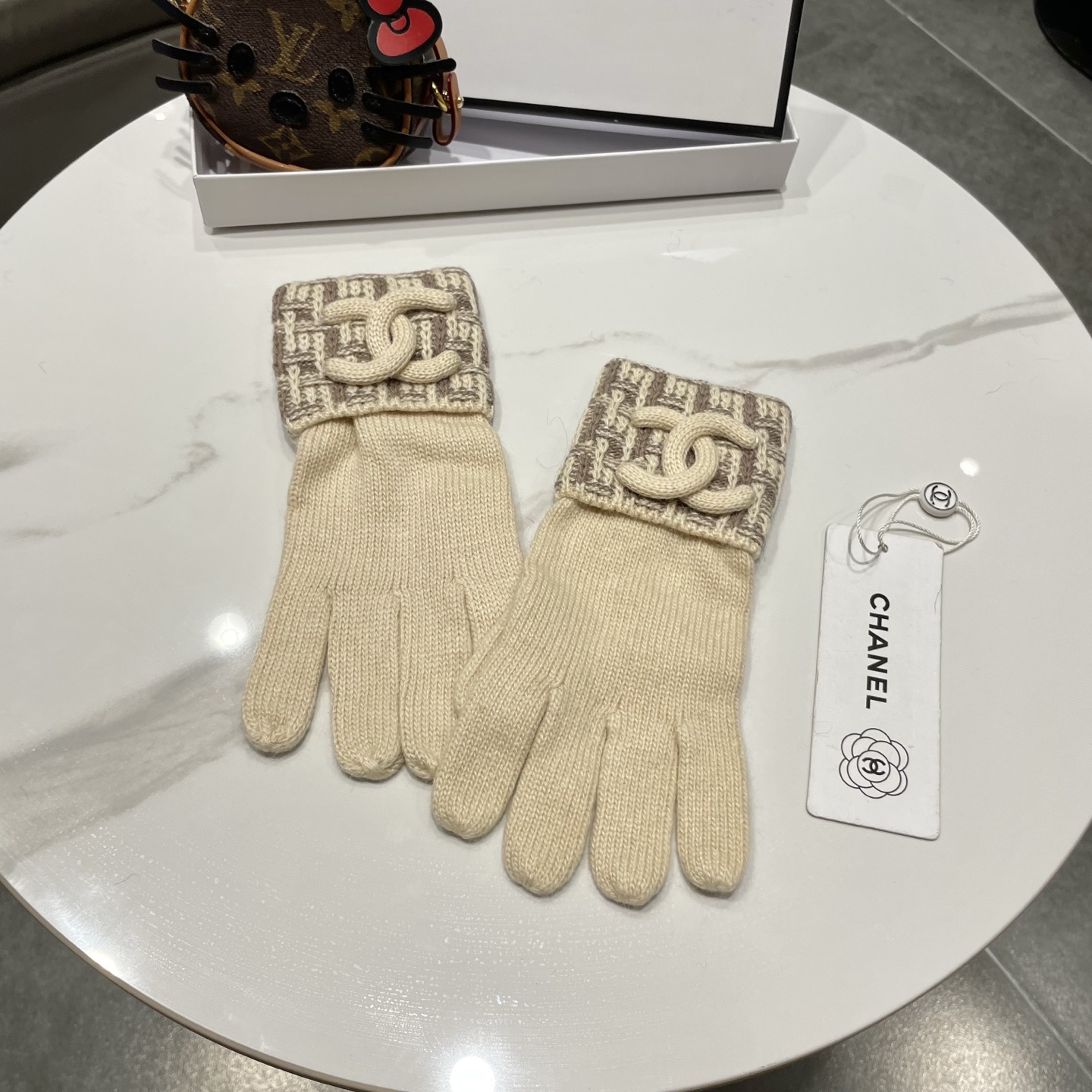 Cheap New Arrivals Chanel Gloves in 218613, $40 USD- [IB218613] - Replica Gloves