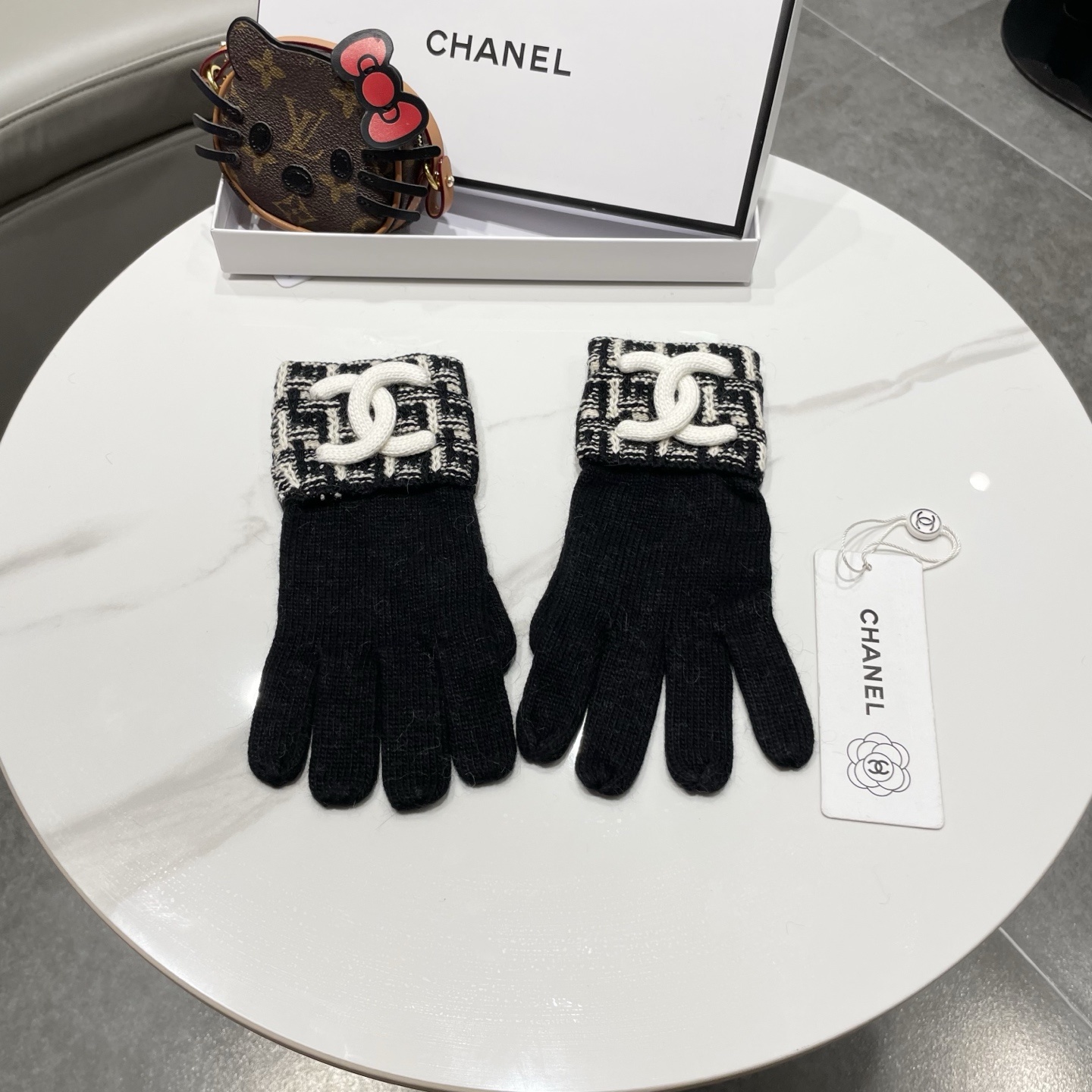Cheap New Arrivals Chanel Gloves in 218614, $40 USD- [IB218614] - Replica Gloves