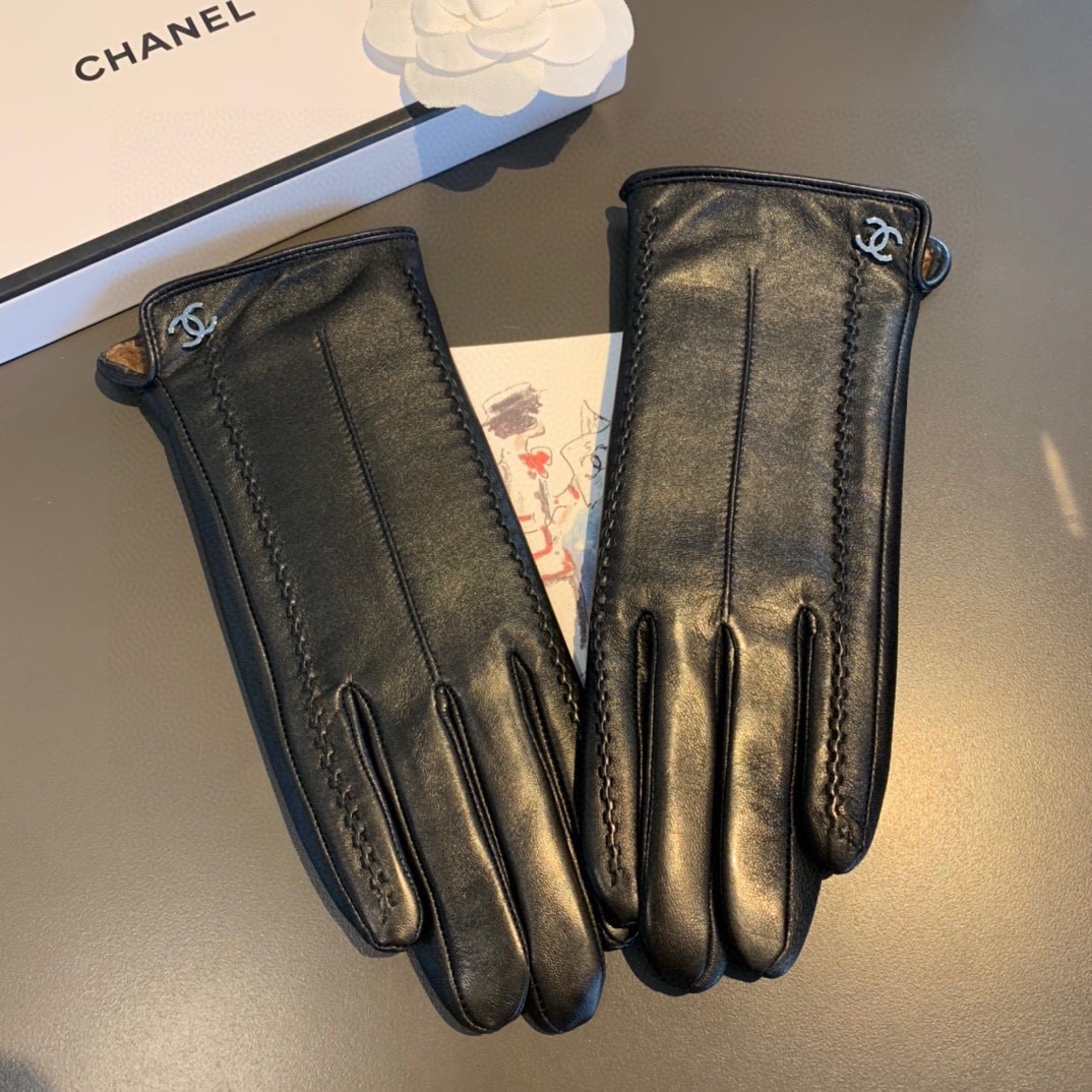 Cheap New Arrivals Chanel Gloves in 218623, $45 USD- [IB218623] - Replica Gloves