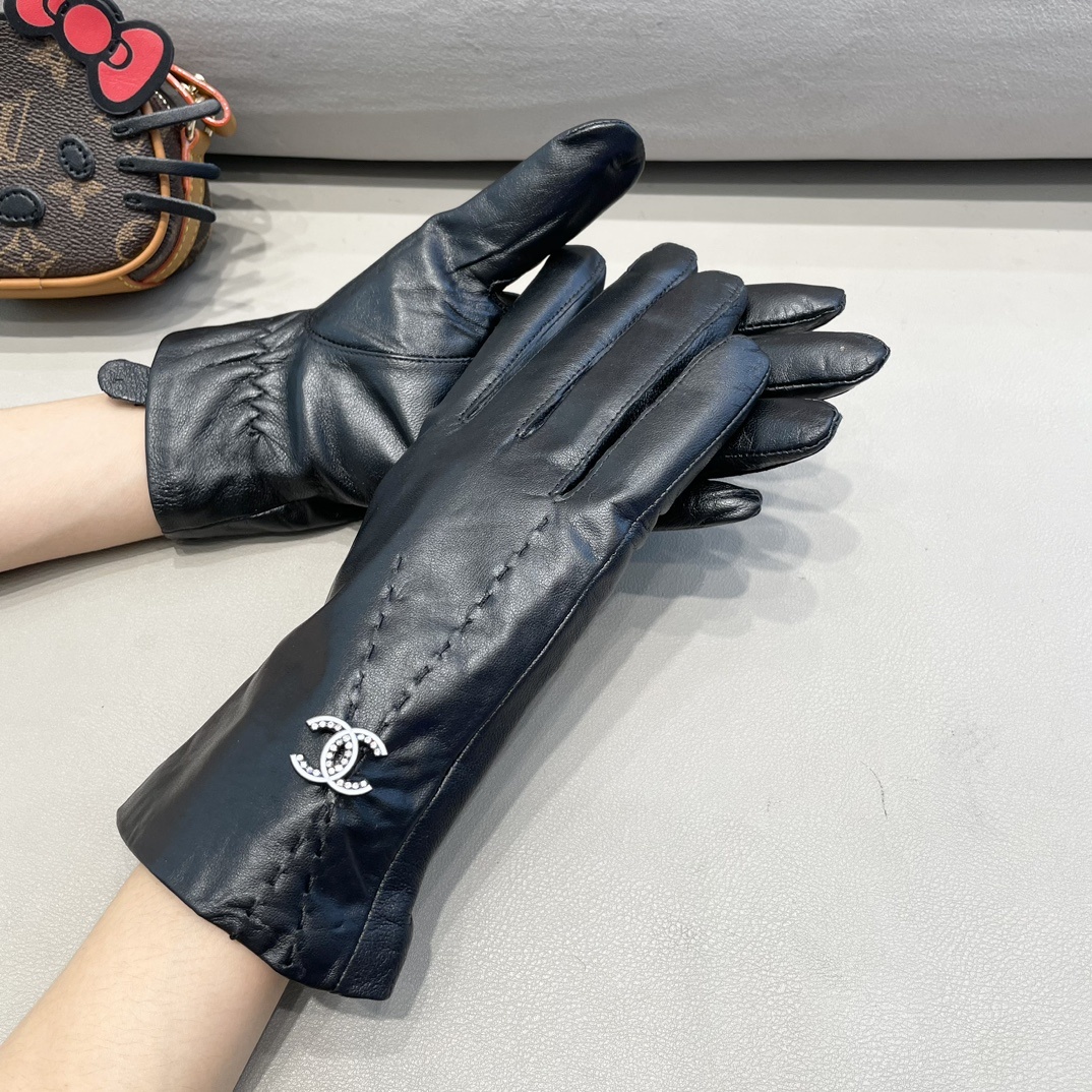 Cheap New Arrivals Chanel Gloves in 218626, $45 USD- [IB218626] - Replica Gloves