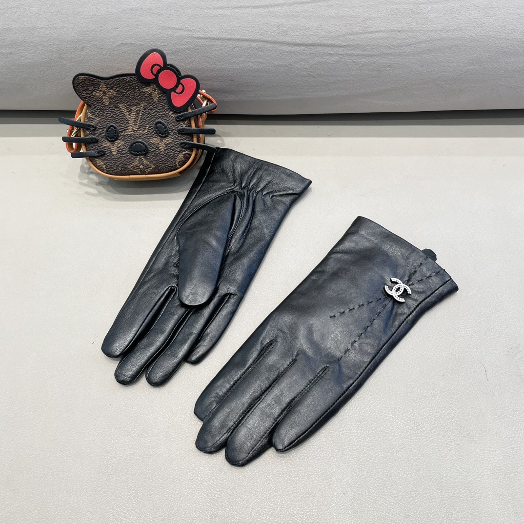 Cheap New Arrivals Chanel Gloves in 218626, $45 USD- [IB218626] - Replica Gloves
