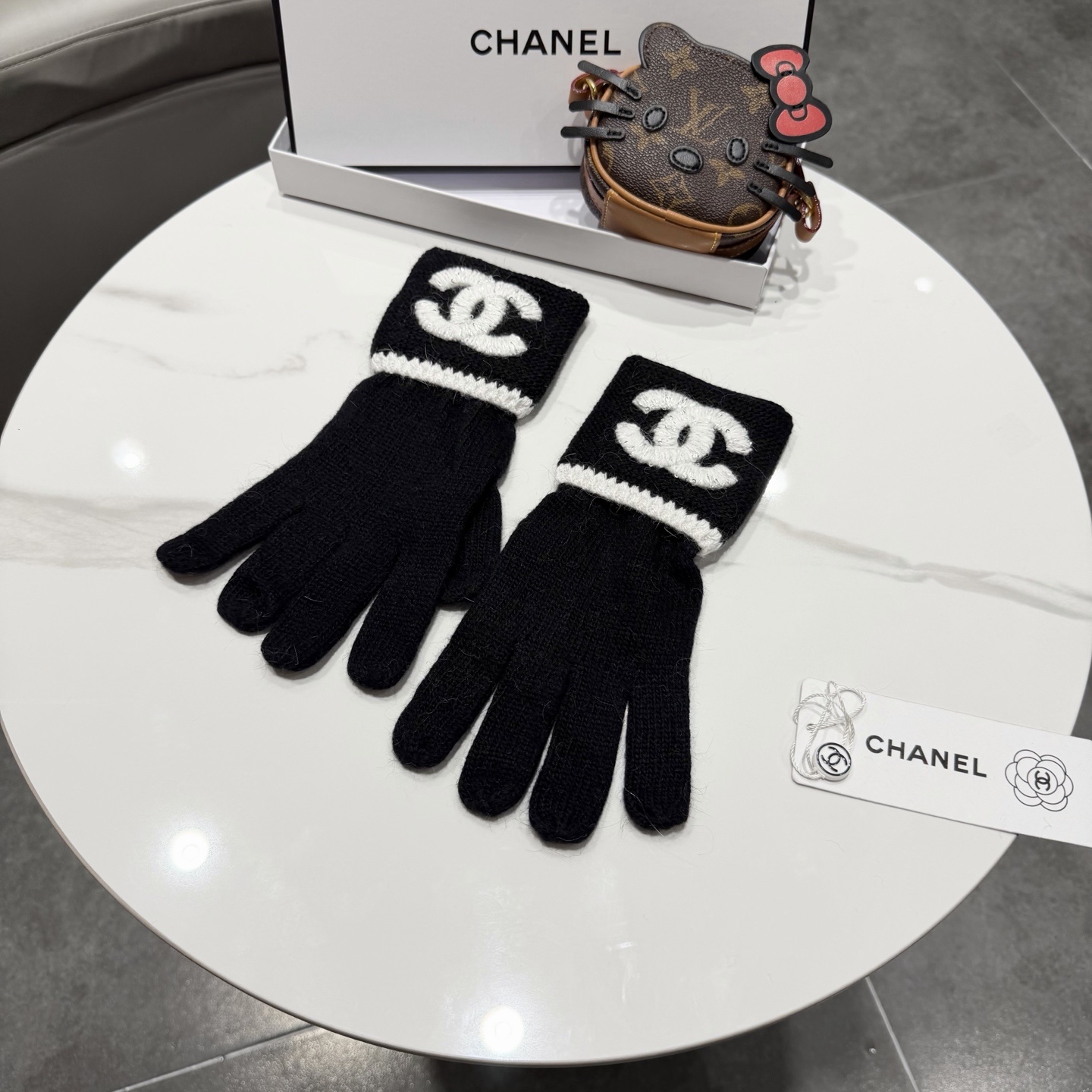 Cheap New Arrivals Chanel Gloves in 218627, $45 USD- [IB218627] - Replica Gloves