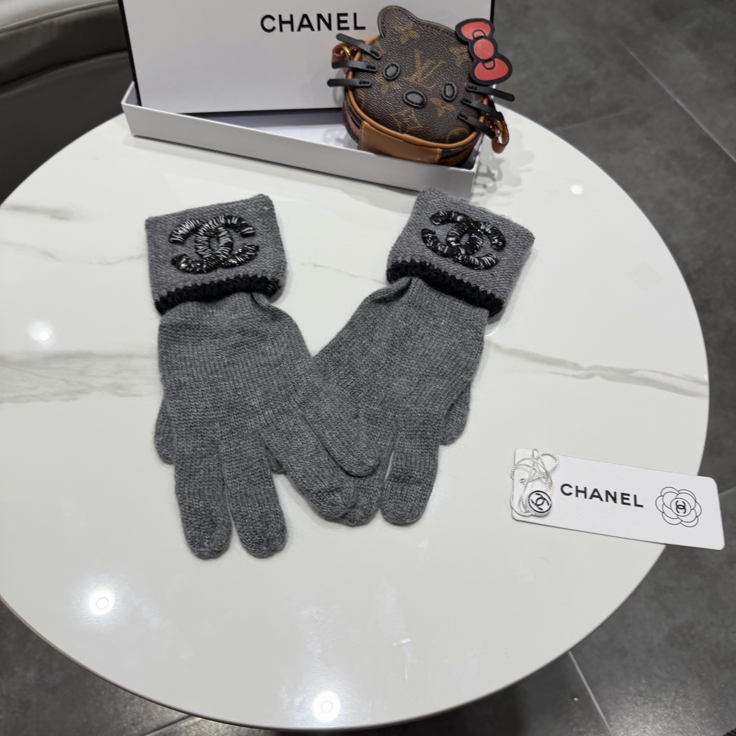 Cheap New Arrivals Chanel Gloves in 218629, $45 USD- [IB218629] - Replica Gloves