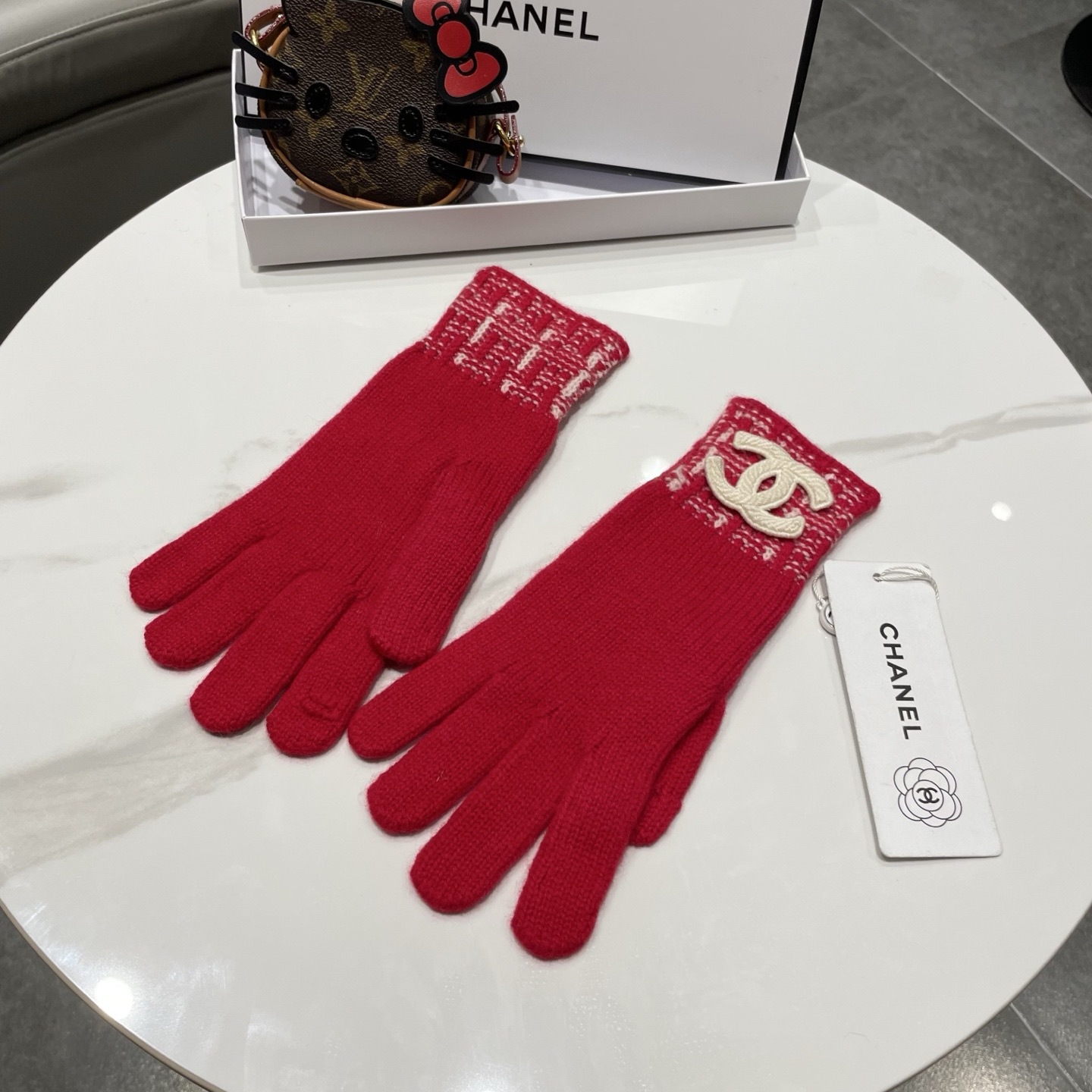 Cheap New Arrivals Chanel Gloves in 218634, $40 USD- [IB218634] - Replica Gloves