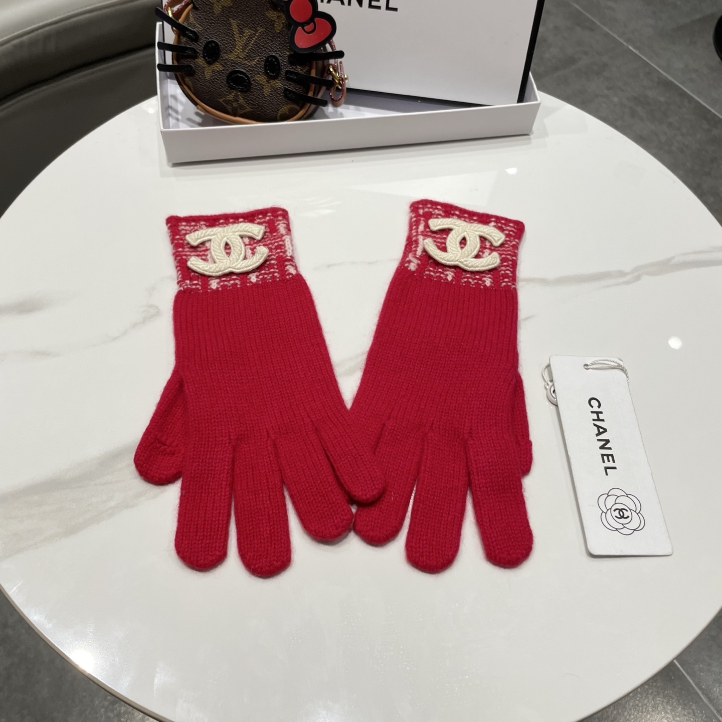 Cheap New Arrivals Chanel Gloves in 218634, $40 USD- [IB218634] - Replica Gloves