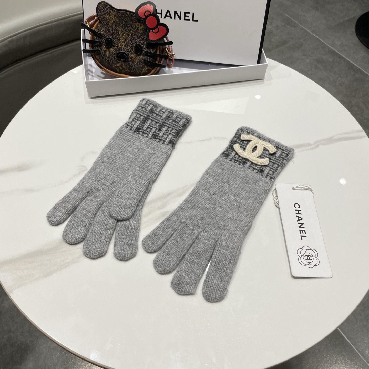Cheap New Arrivals Chanel Gloves in 218635, $40 USD- [IB218635] - Replica Gloves